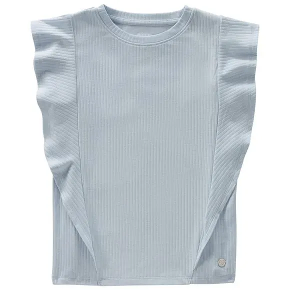 Mädchen Top mit strukturiertem Material