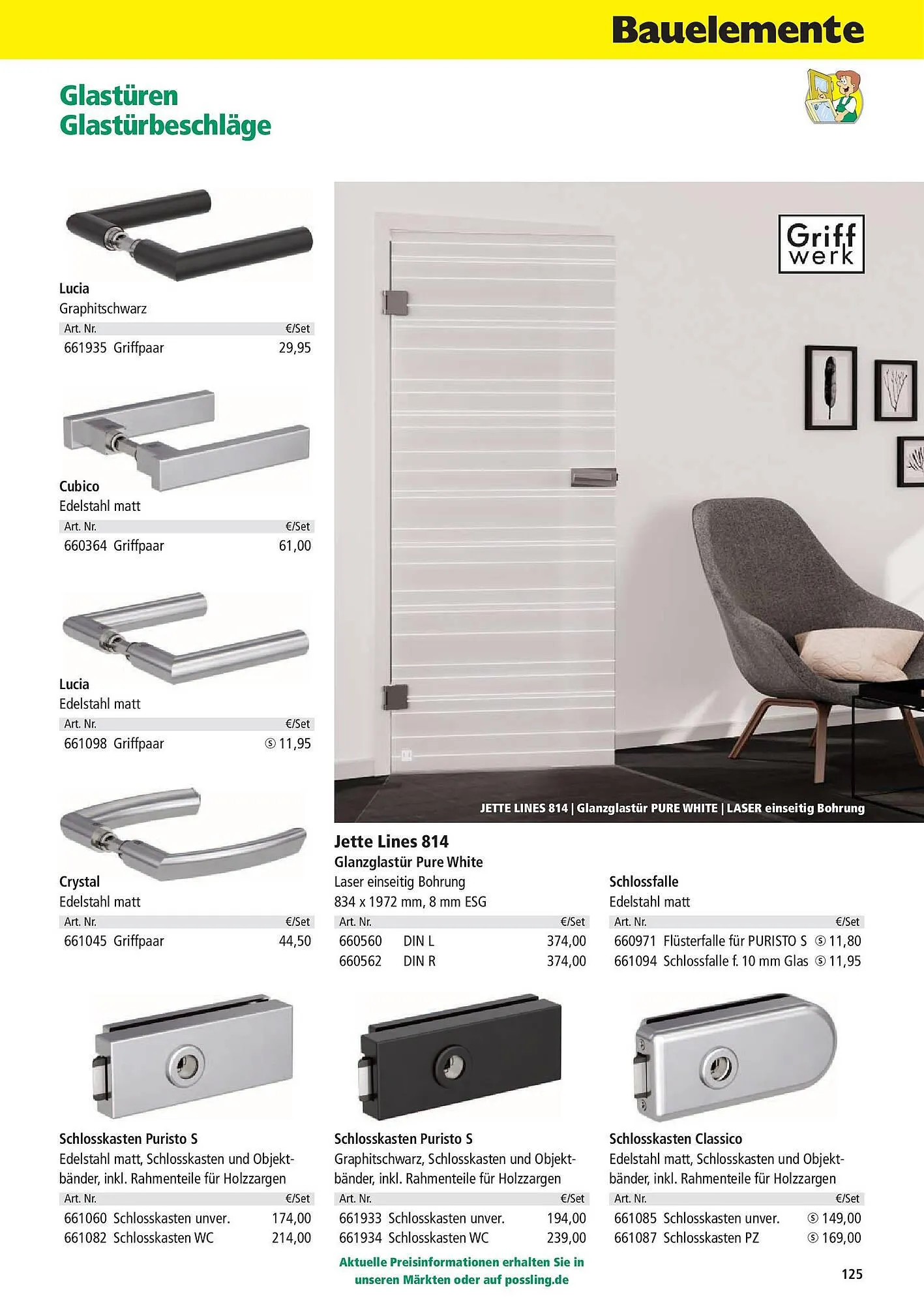 Holz Possling Prospekt von 31. März bis 30. Juni 2025 - Prospekt seite 125