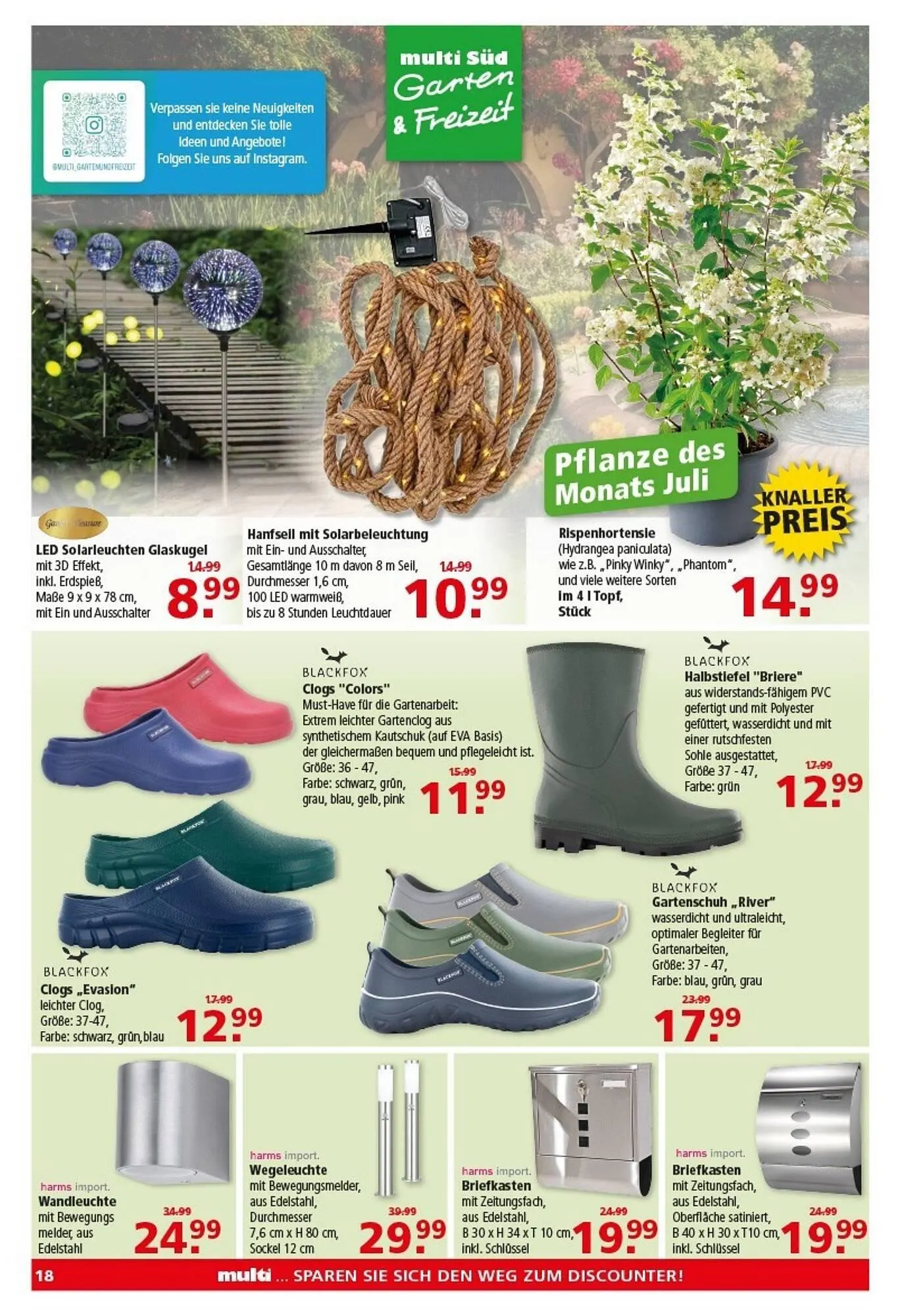 Multi Markt Prospekt von 14. Juli bis 19. Juli 2025 - Prospekt seite 18