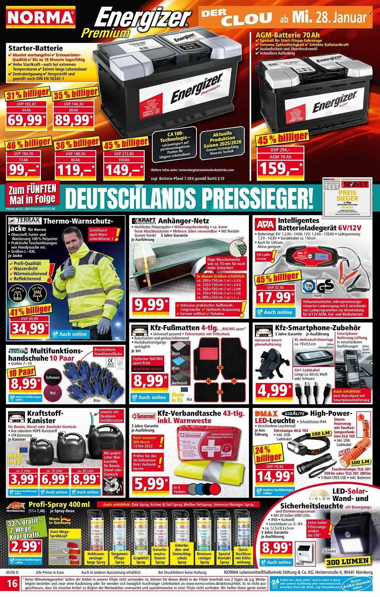 Norma Prospekt von 26. Januar bis 1. Februar 2026 - Prospekt seite 16