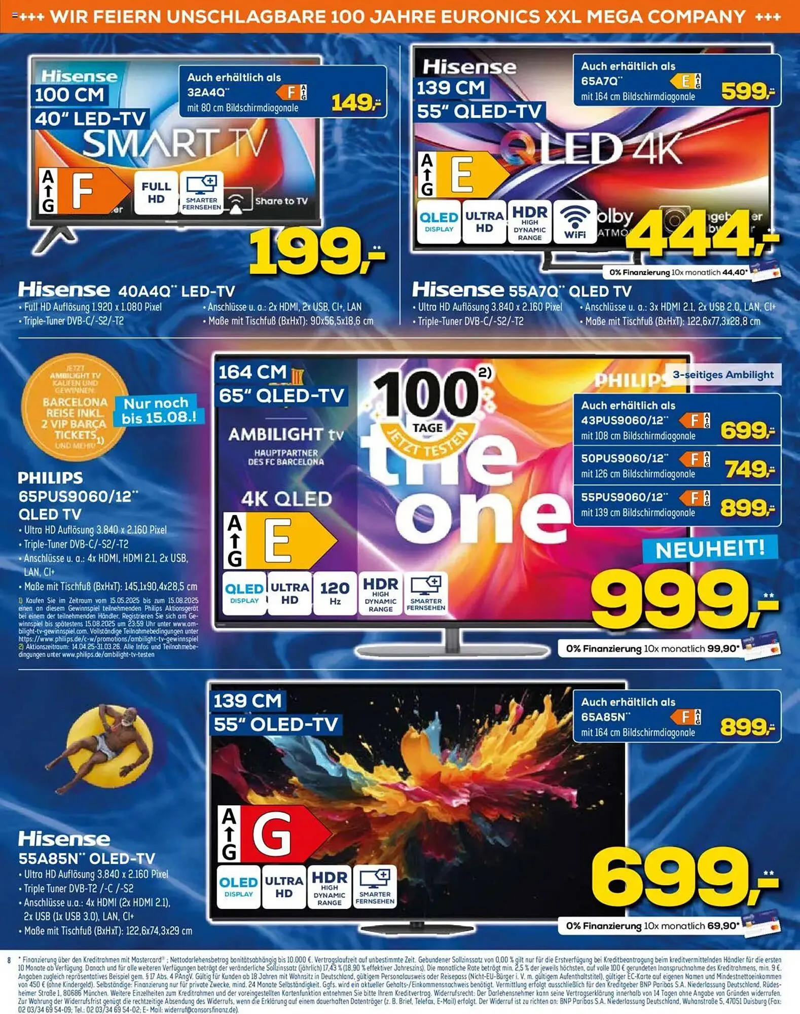 Euronics Prospekt von 13. August bis 19. August 2025 - Prospekt seite 8