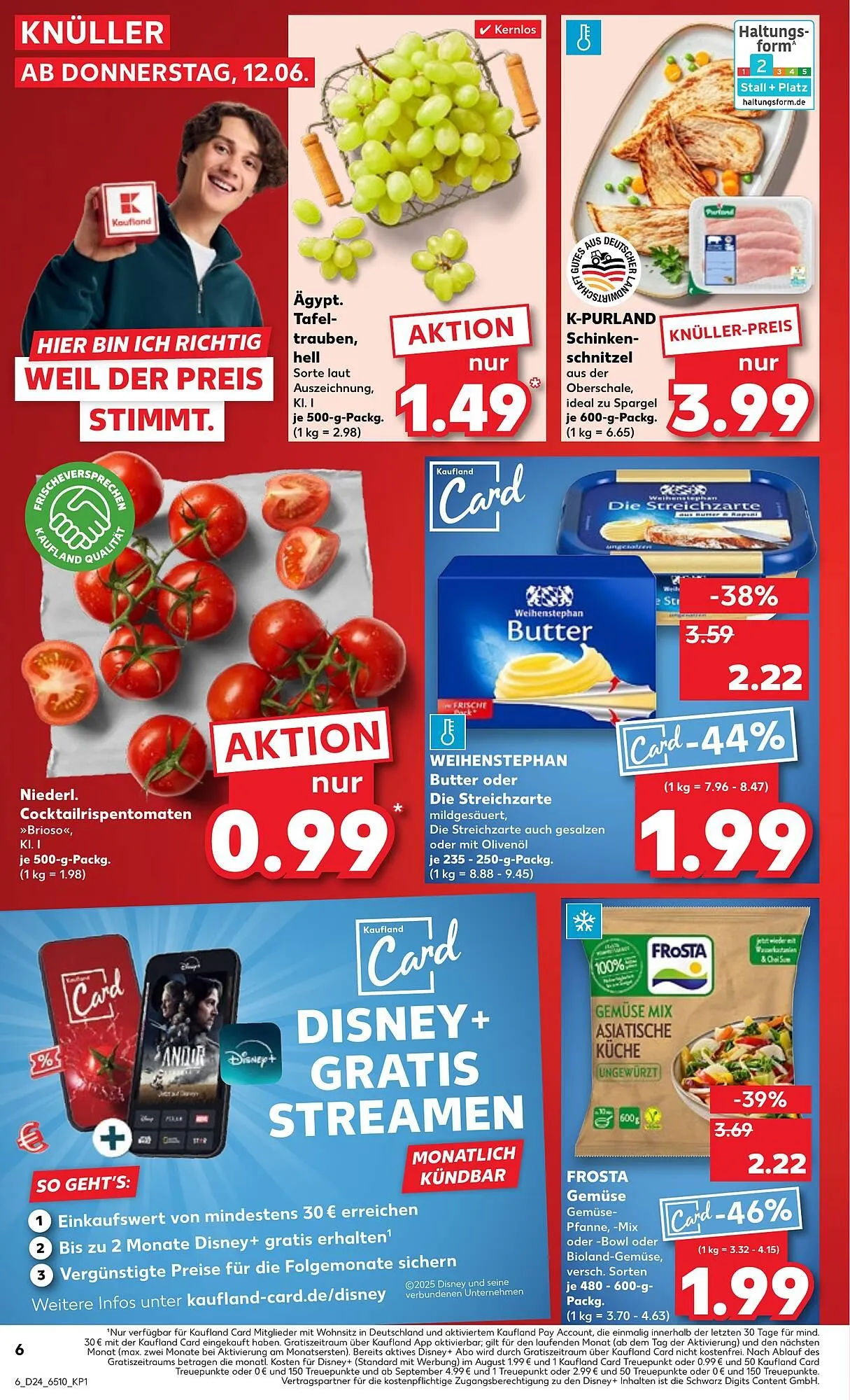 Kaufland Prospekt von 12. Juni bis 18. Juni 2025 - Prospekt seite 6