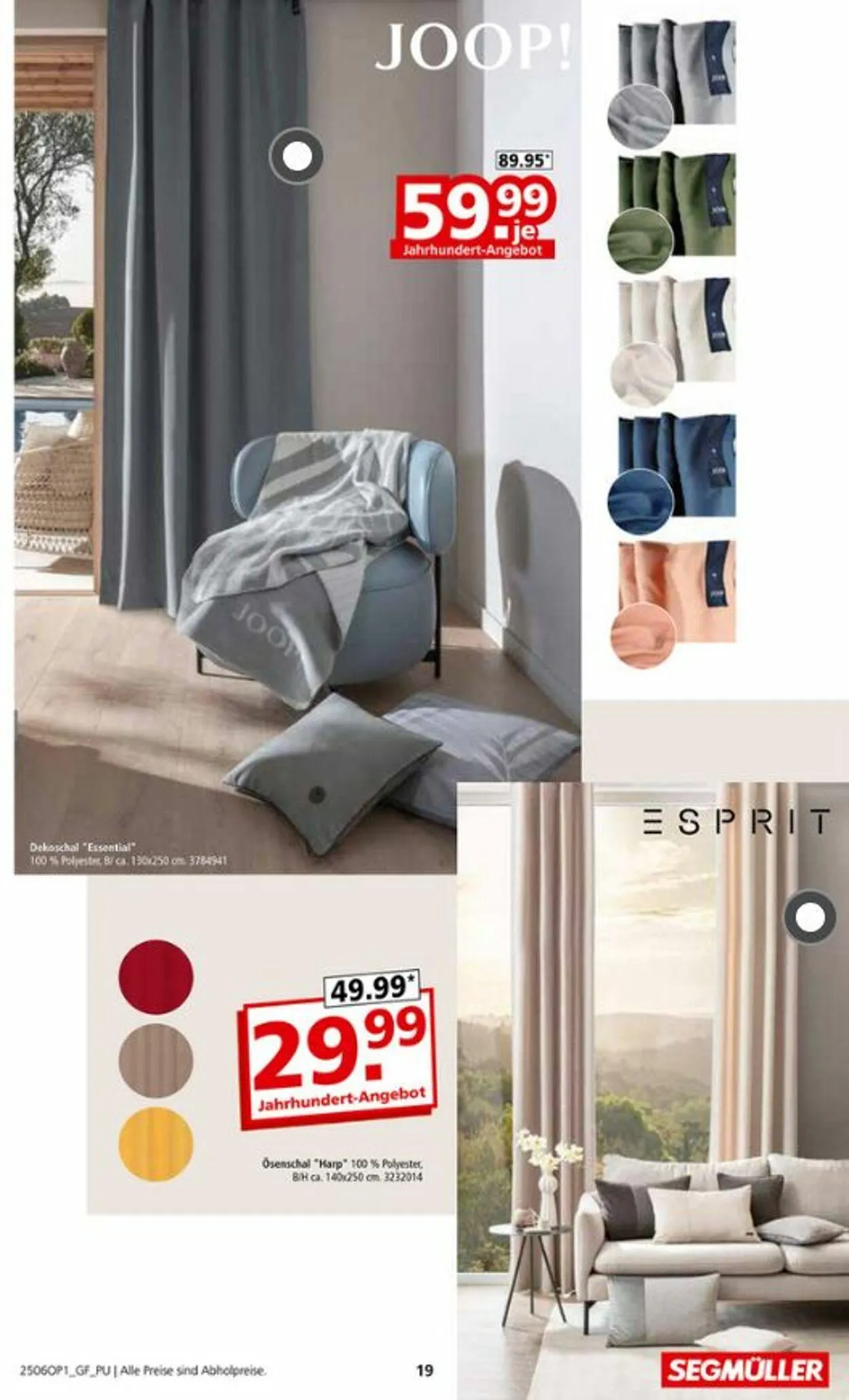 SEGMÜLLER von 31. Mai bis 30. August 2025 - Prospekt seite 19