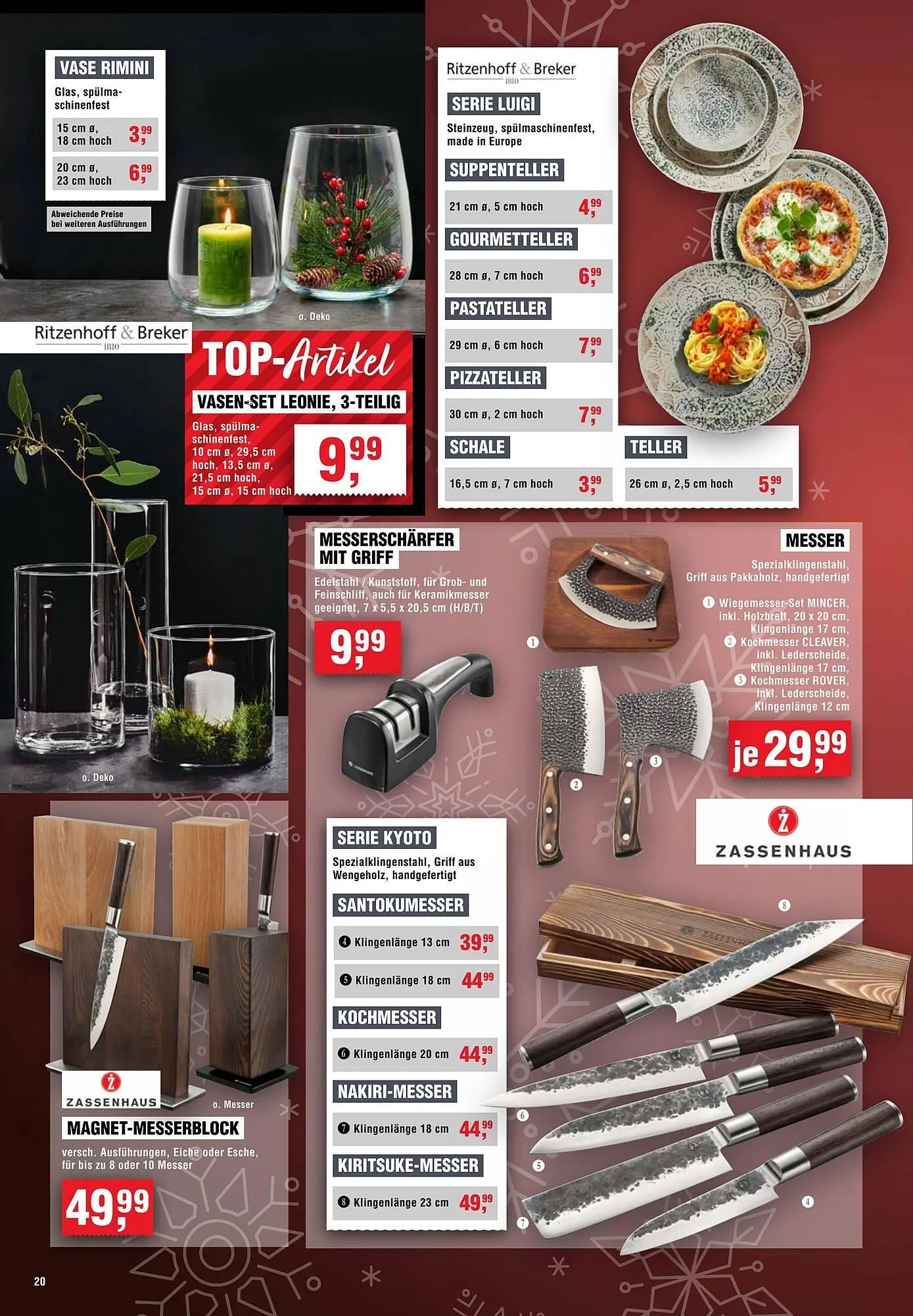 Handelshof Prospekt von 18. Dezember bis 24. Dezember 2025 - Prospekt seite 20