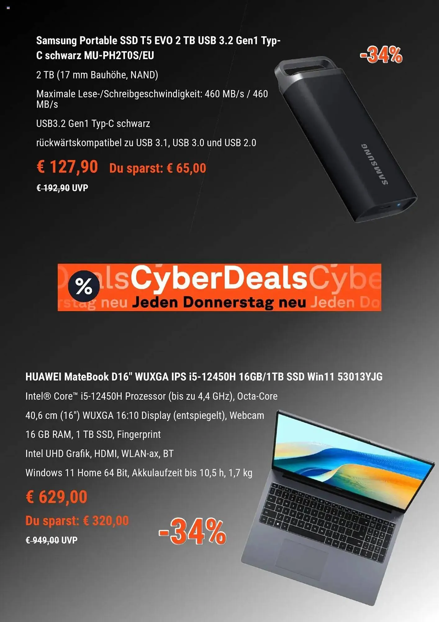 Cyberport Prospekt von 24. April bis 30. April 2025 - Prospekt seite 3