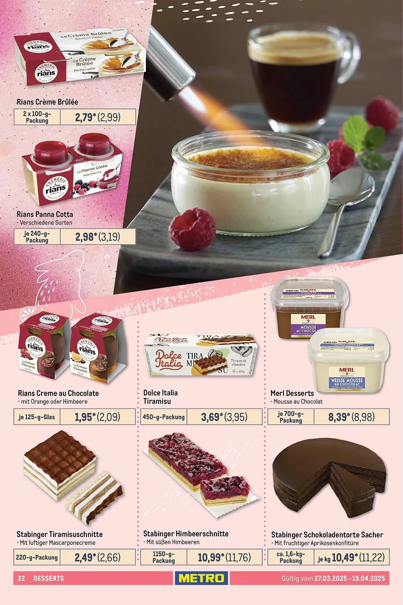 METRO Prospekt von 27. März bis 29. April 2025 - Prospekt seite 22