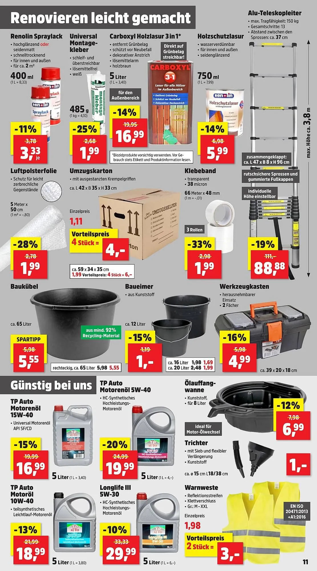 Thomas Philipps Prospekt von 7. April bis 12. April 2025 - Prospekt seite 11