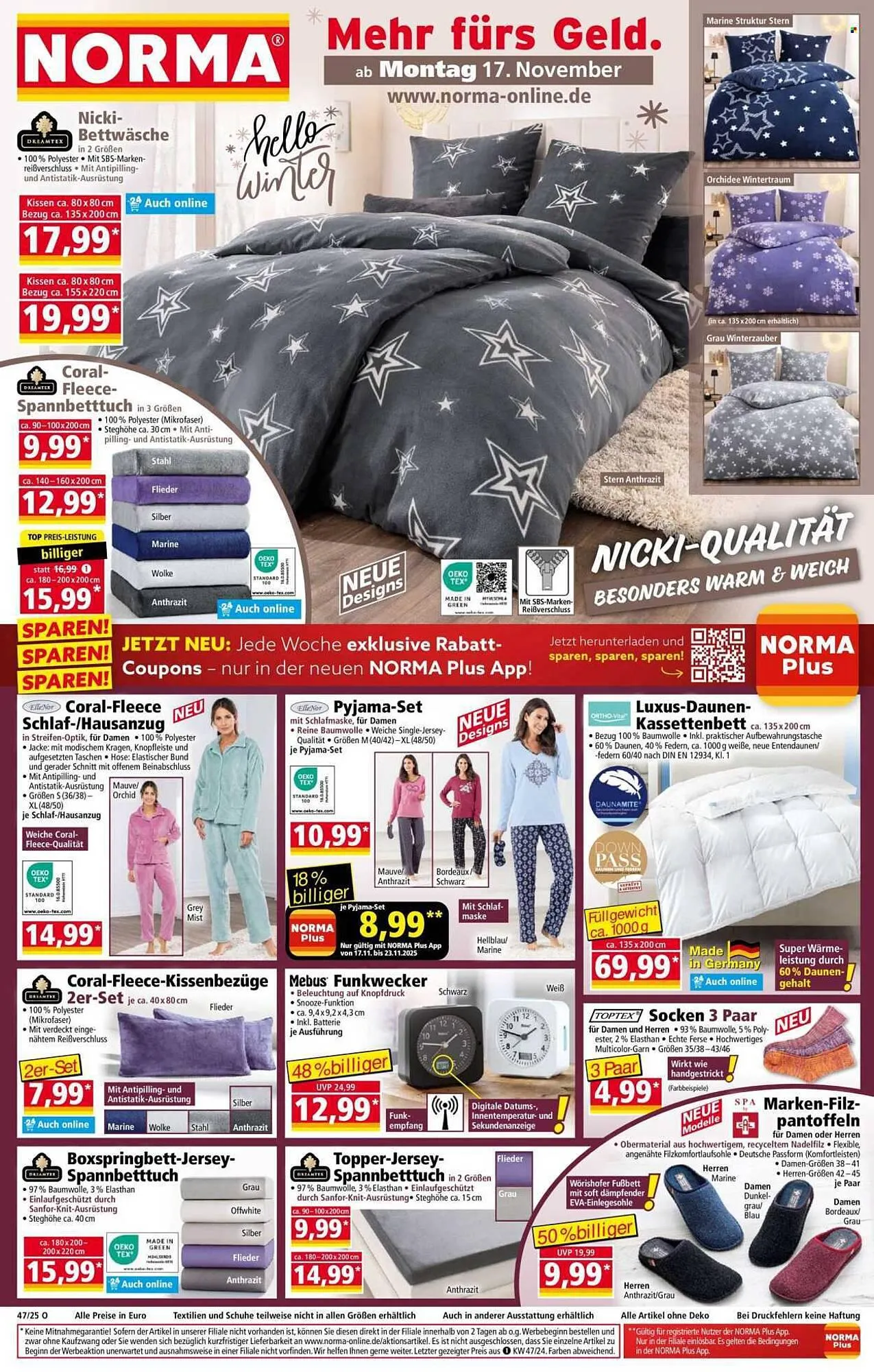 Norma Prospekt von 17. November bis 23. November 2025 - Prospekt seite 1