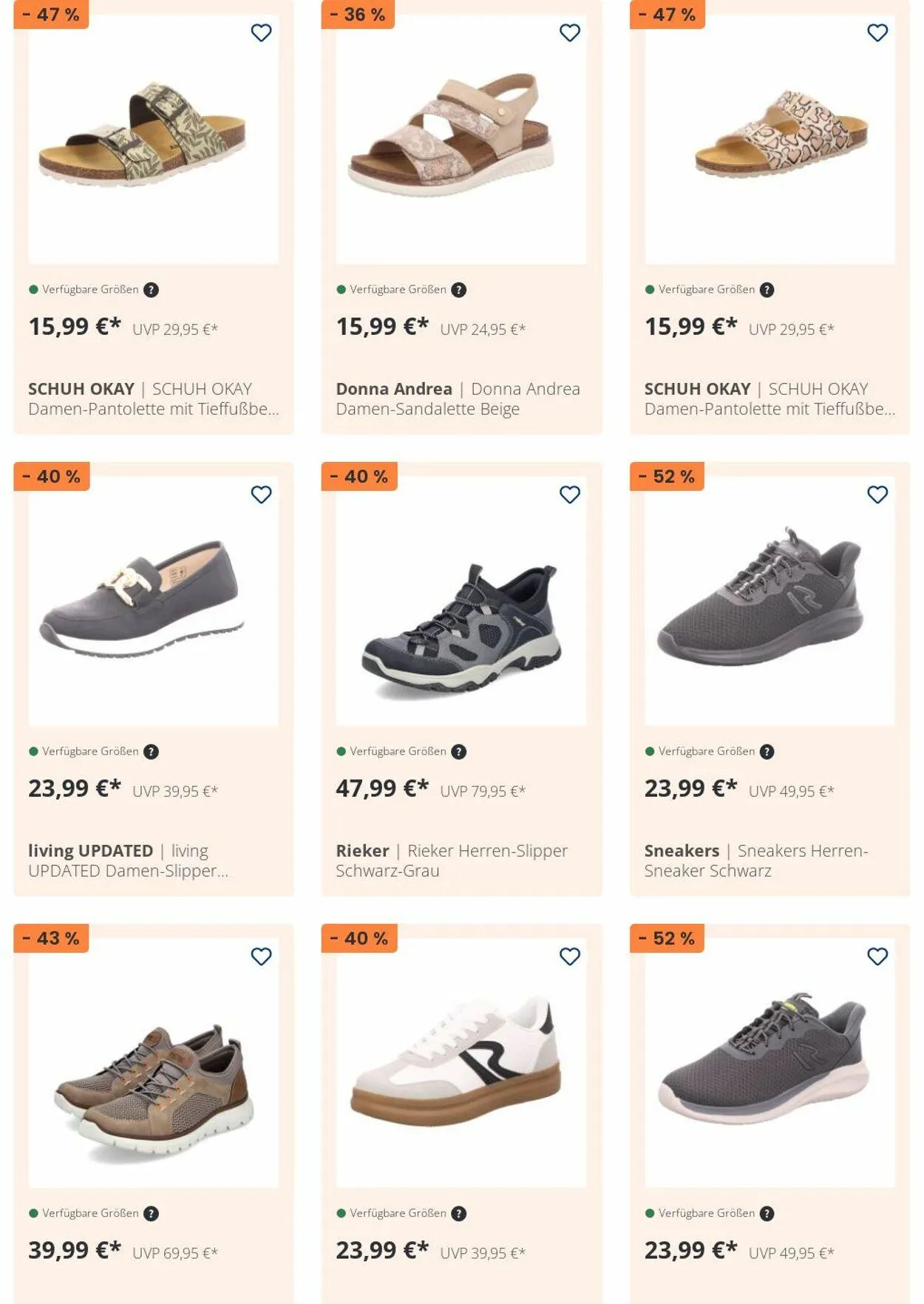 SCHUH OKAY Aktueller Prospekt von 4. August bis 13. August 2025 - Prospekt seite 10