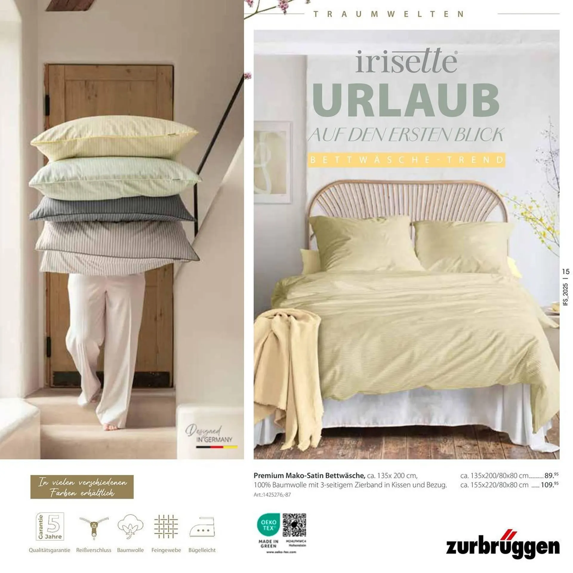 Zurbrüggen Prospekt von 18. Mai bis 7. Juni 2025 - Prospekt seite 15