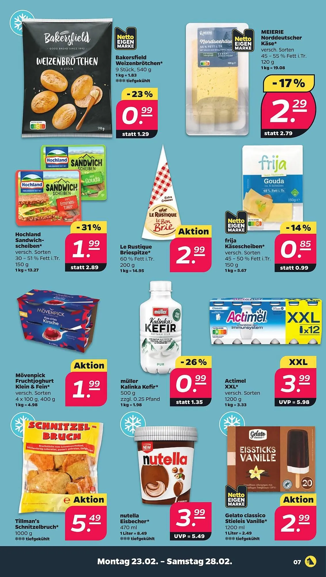 NETTO Prospekt von 23. Februar bis 28. Februar 2026 - Prospekt seite 7