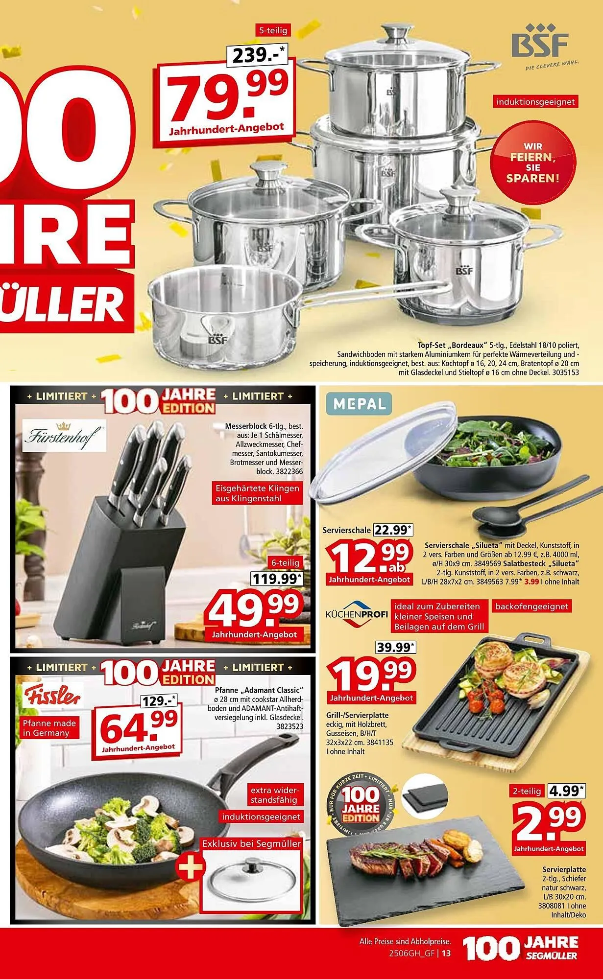 Segmüller Prospekt von 7. Juni bis 28. Juni 2025 - Prospekt seite 21