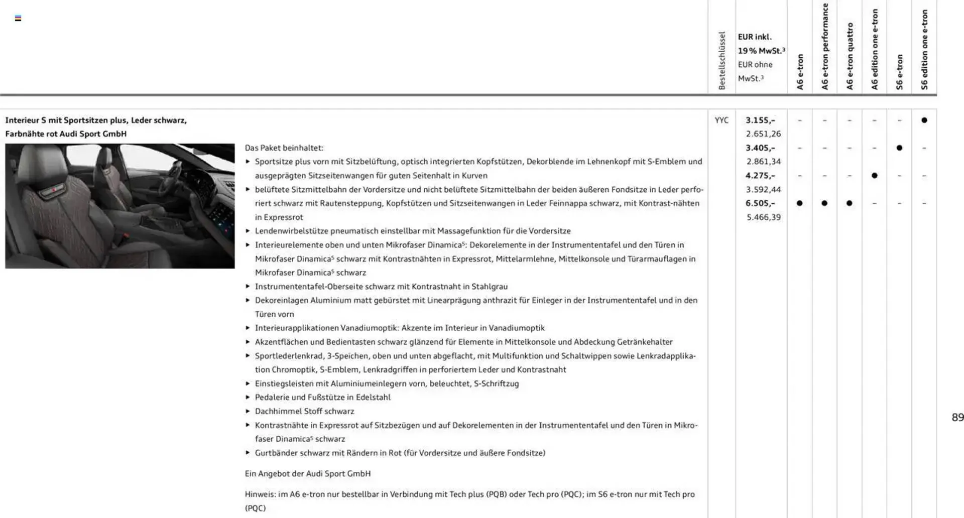 Audi Prospekt von 29. Januar bis 9. Januar 2026 - Prospekt seite 89