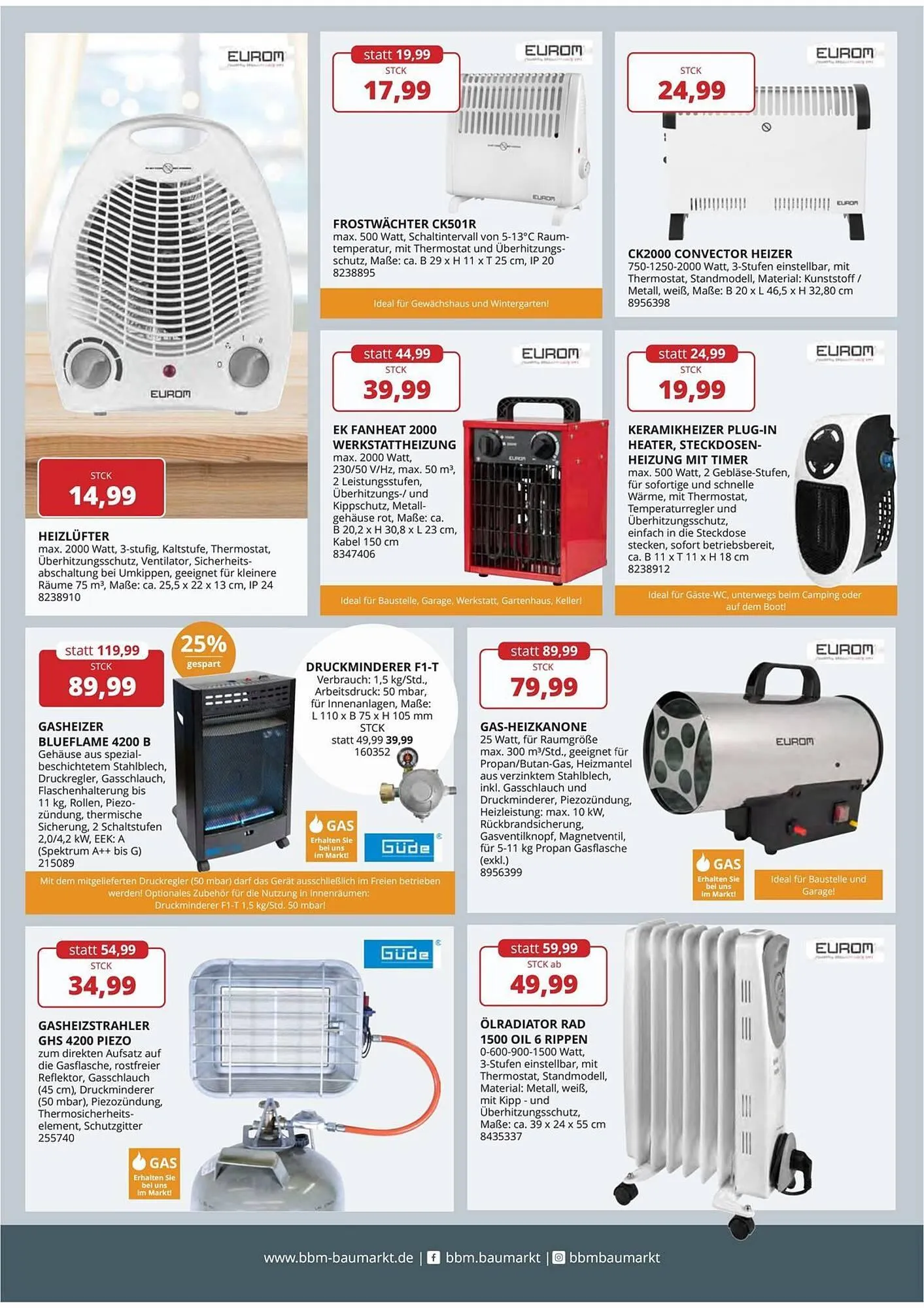 BBM Baumarkt Katalog von 12. November bis 31. Dezember 2025 - Prospekt seite 15