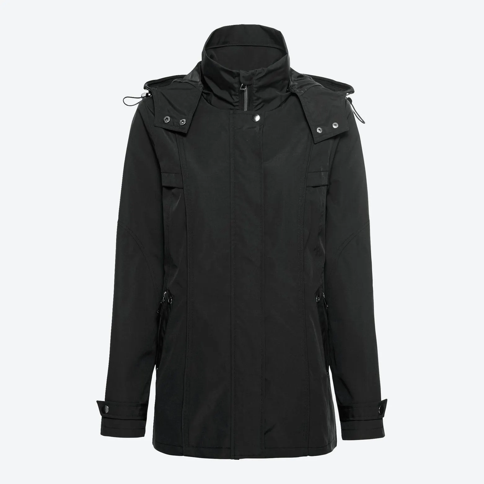 Damen-Jacke mit abnehmbarer Kapuze