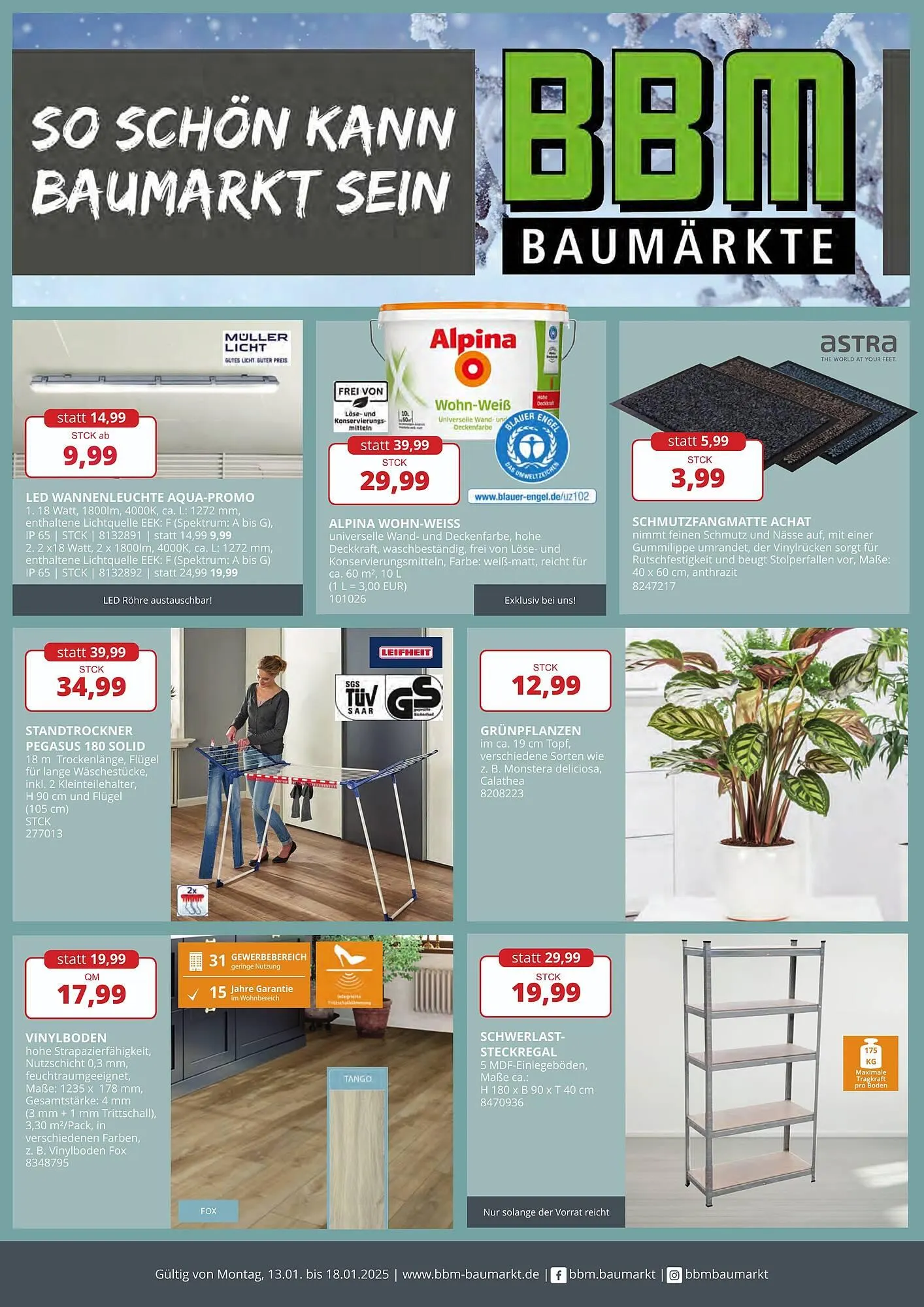 BBM Baumarkt Prospekt - 1