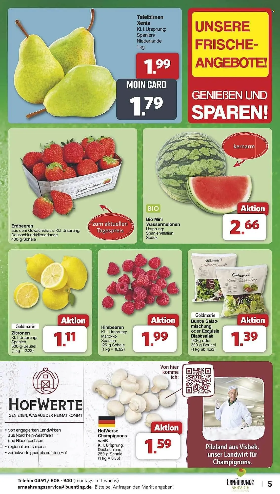 Famila Nord Ost Prospekt von 28. April bis 3. Mai 2025 - Prospekt seite 5