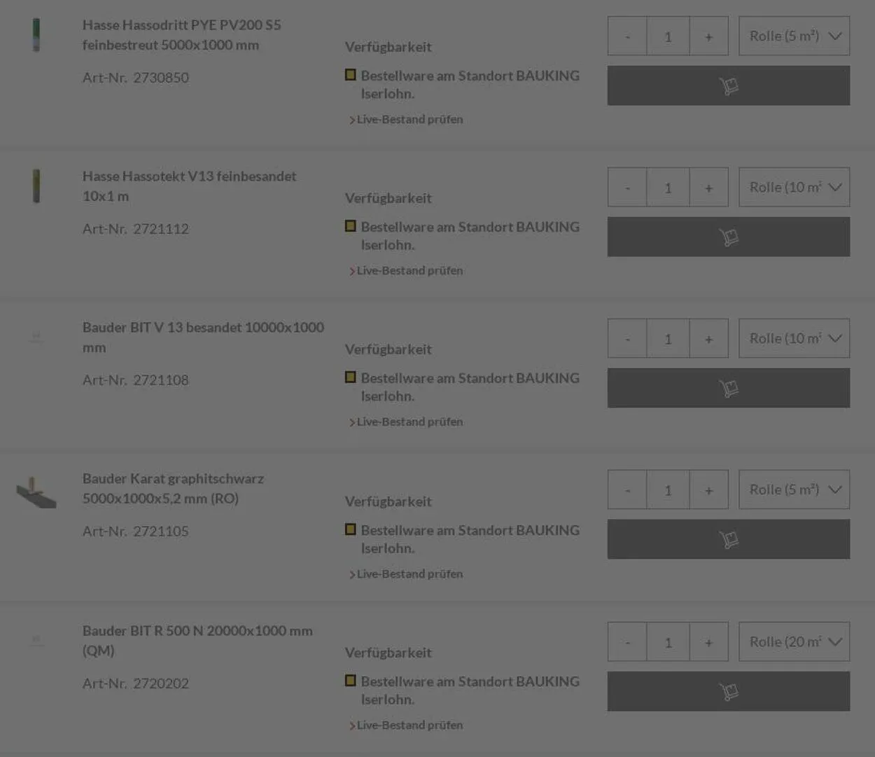 Bauking von 21. Juli bis 30. Juli 2025 - Prospekt seite 20