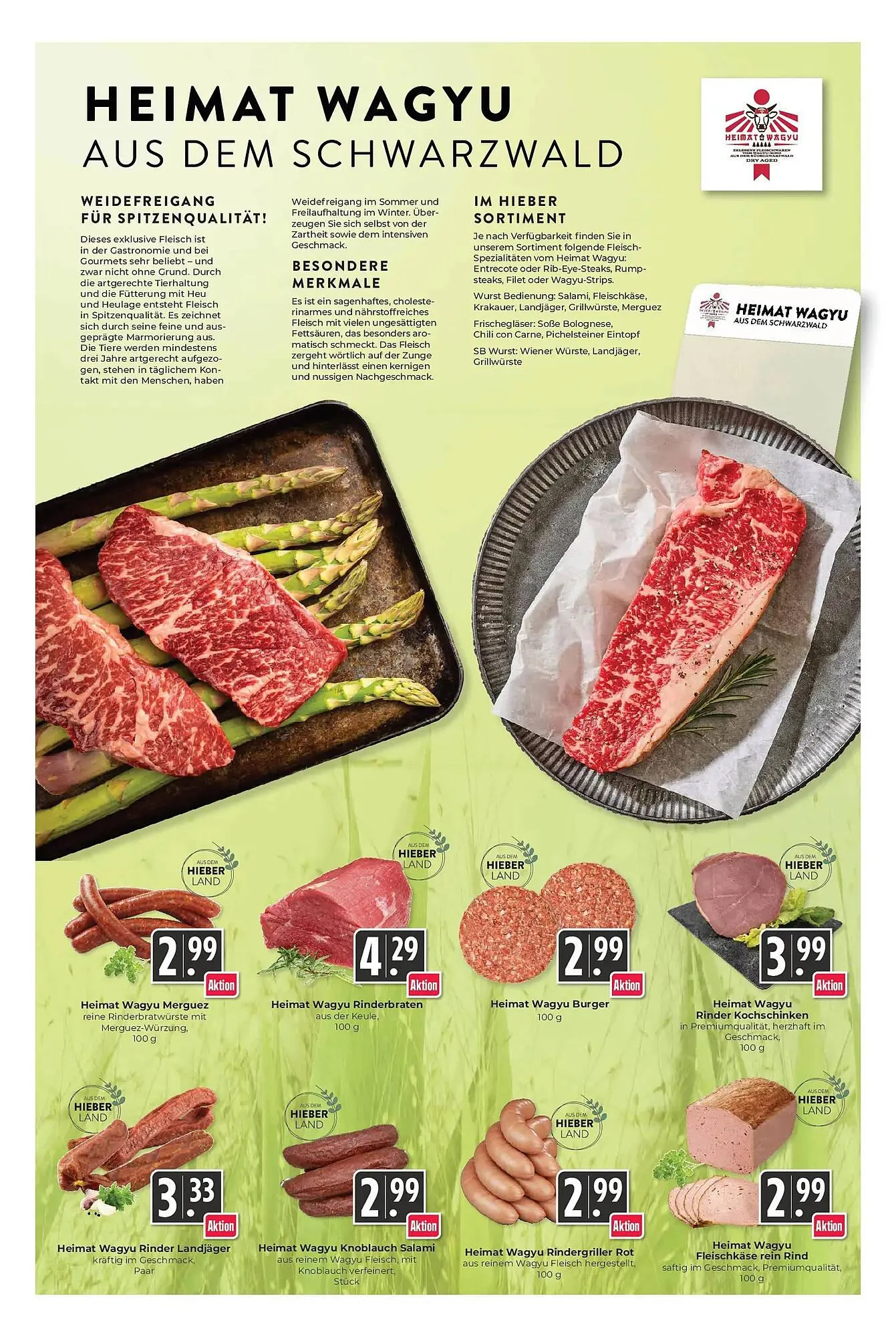 Hieber's Frische Center Prospekt von 12. April bis 18. April 2026 - Prospekt seite 12