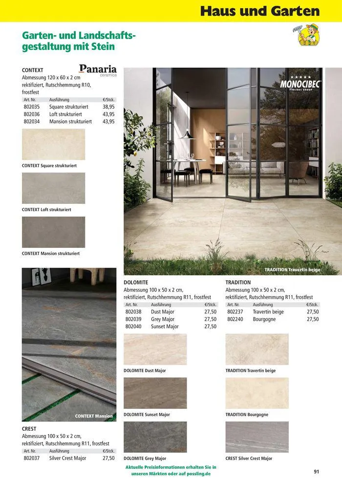 Holz-& Baukatalog 2024/25 von 27. März bis 31. Januar 2025 - Prospekt seite 91