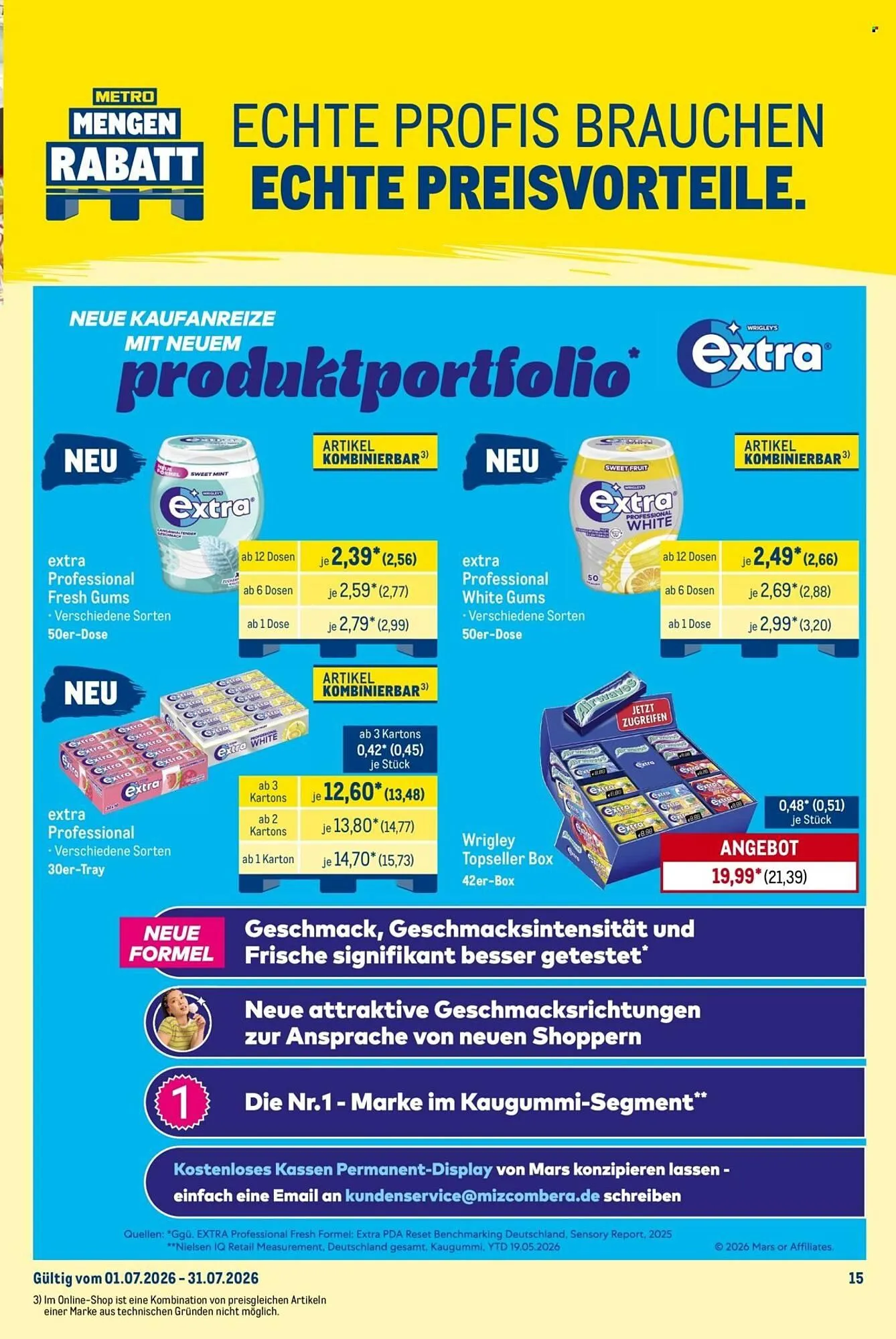 METRO Prospekt von 1. Juli bis 31. Juli 2026 - Prospekt seite 15