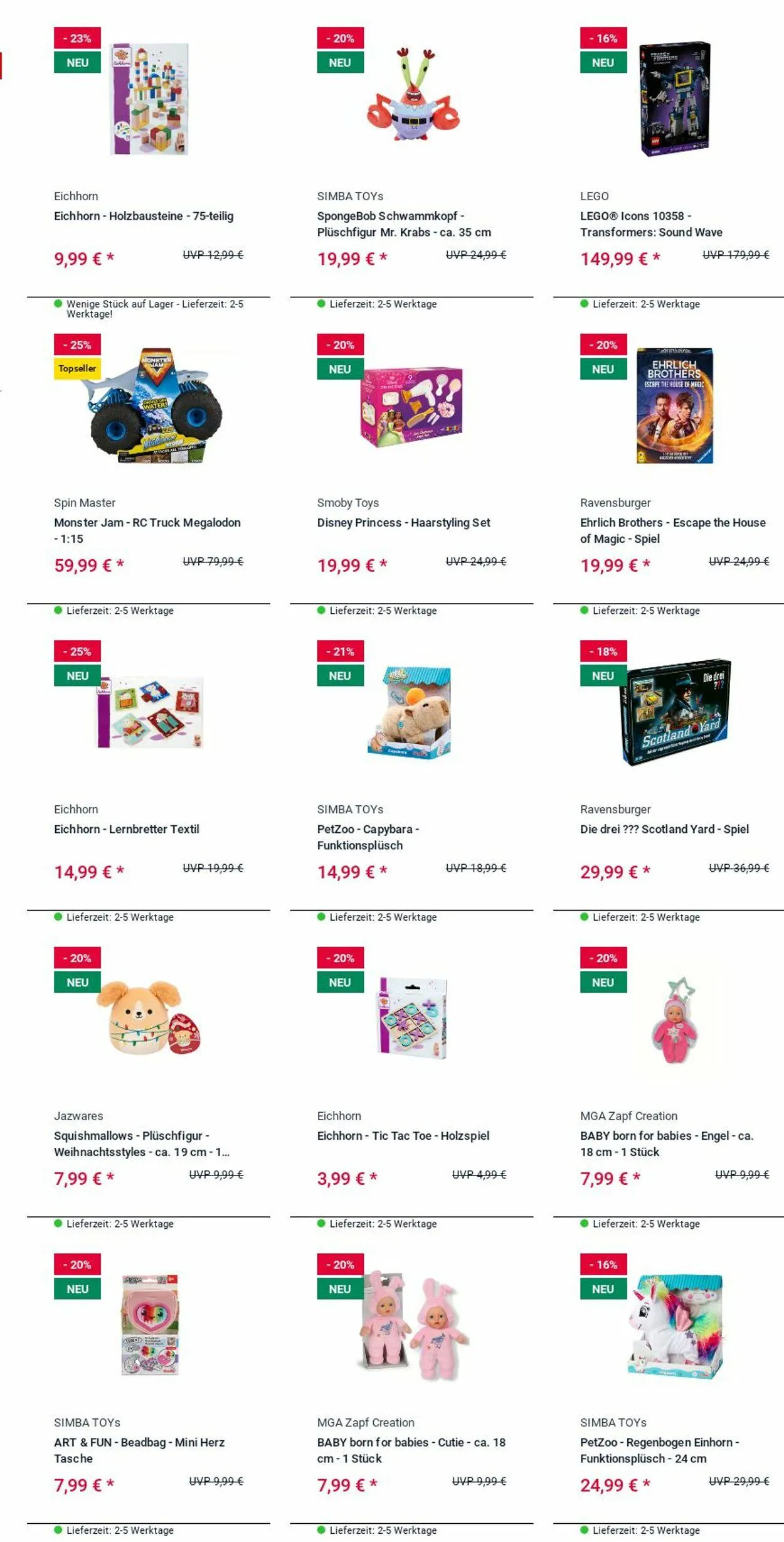 ROFU Kinderland Aktueller Prospekt von 10. November bis 19. November 2025 - Prospekt seite 38