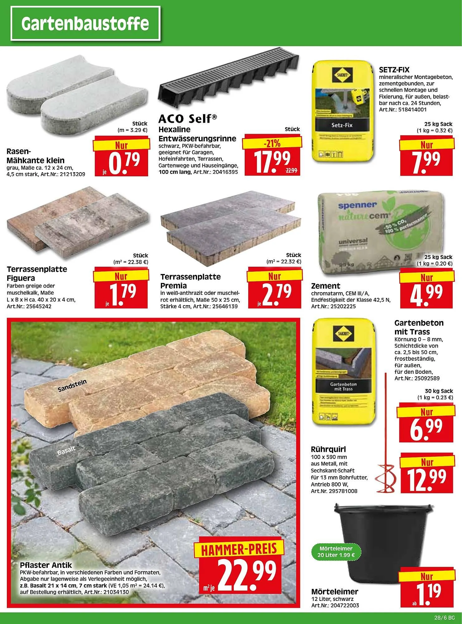 Herkules Baumarkt Prospekt von 7. Juli bis 12. Juli 2025 - Prospekt seite 6