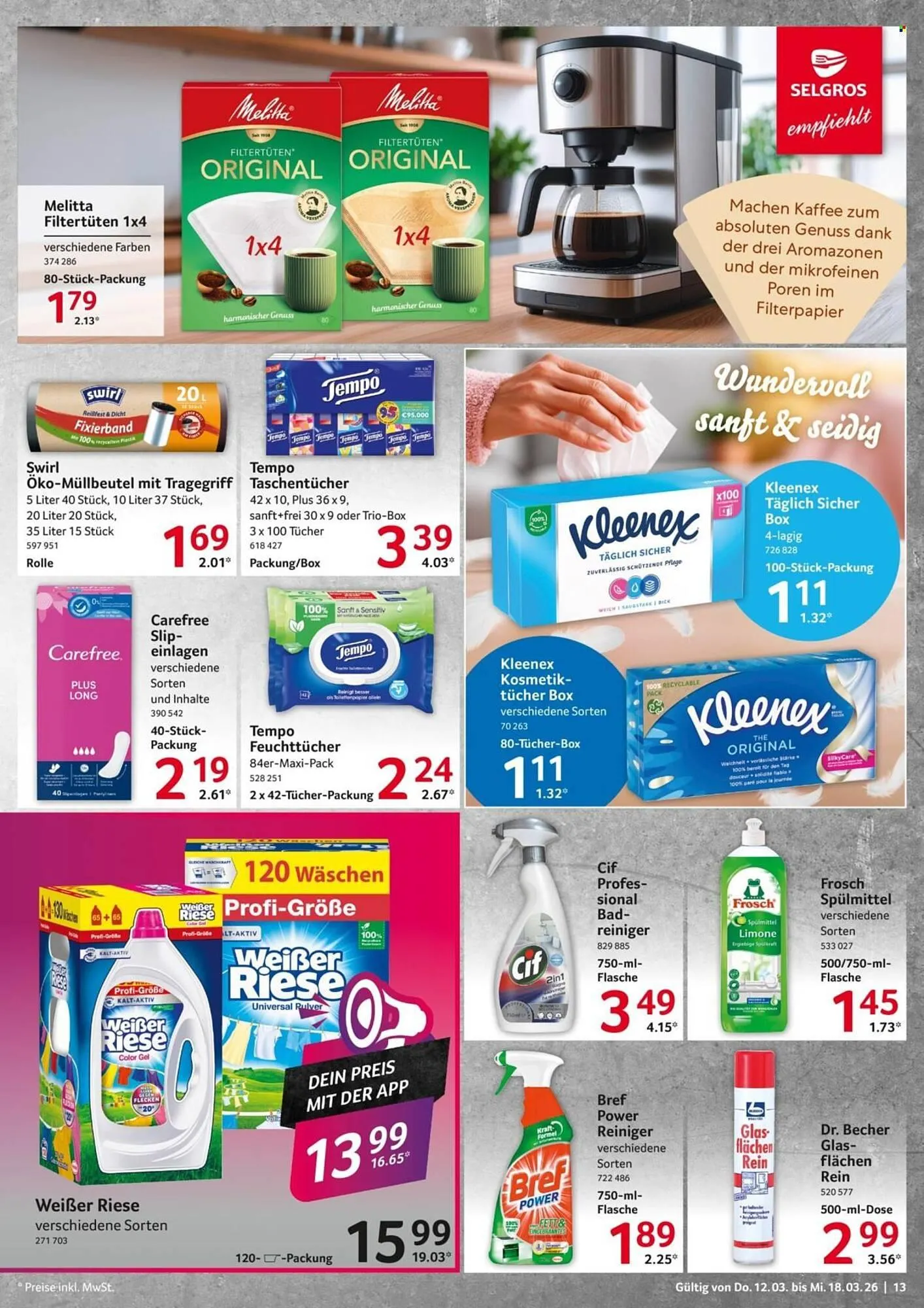 Selgros Prospekt von 12. März bis 18. März 2026 - Prospekt seite 13