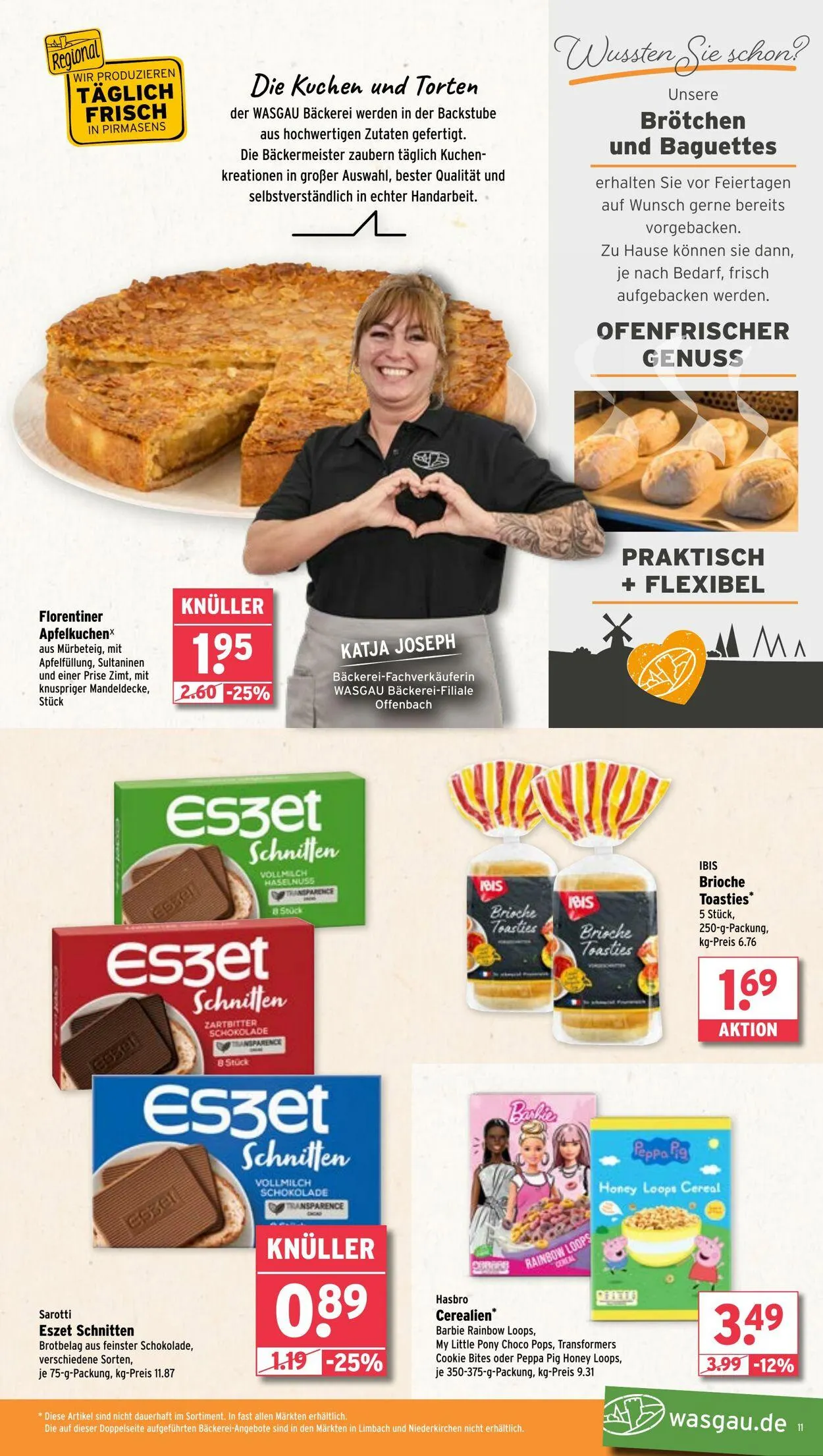 WASGAU Aktueller Prospekt von 20. April bis 4. Mai 2025 - Prospekt seite 11