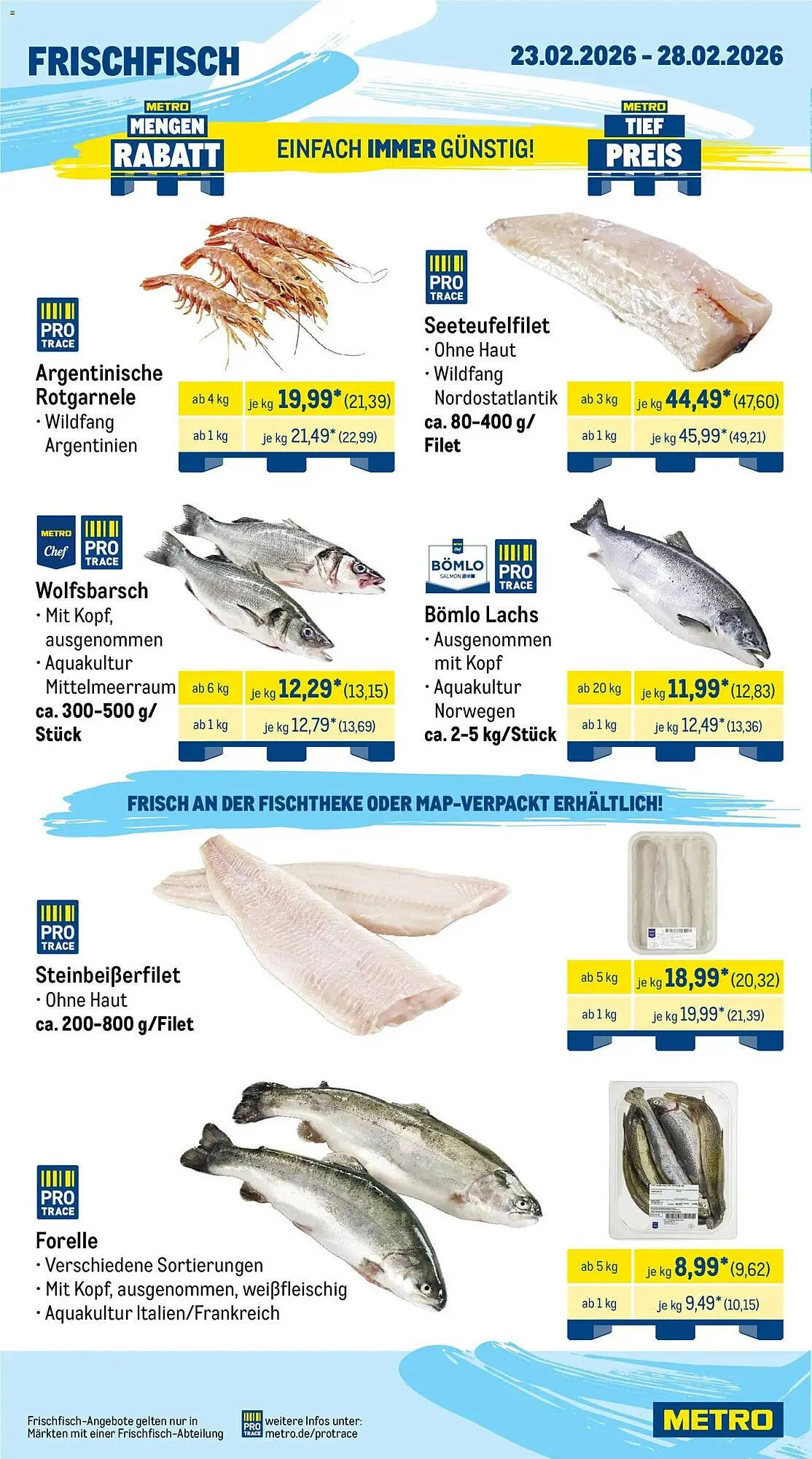 METRO Prospekt von 23. Februar bis 28. Februar 2026 - Prospekt seite 6