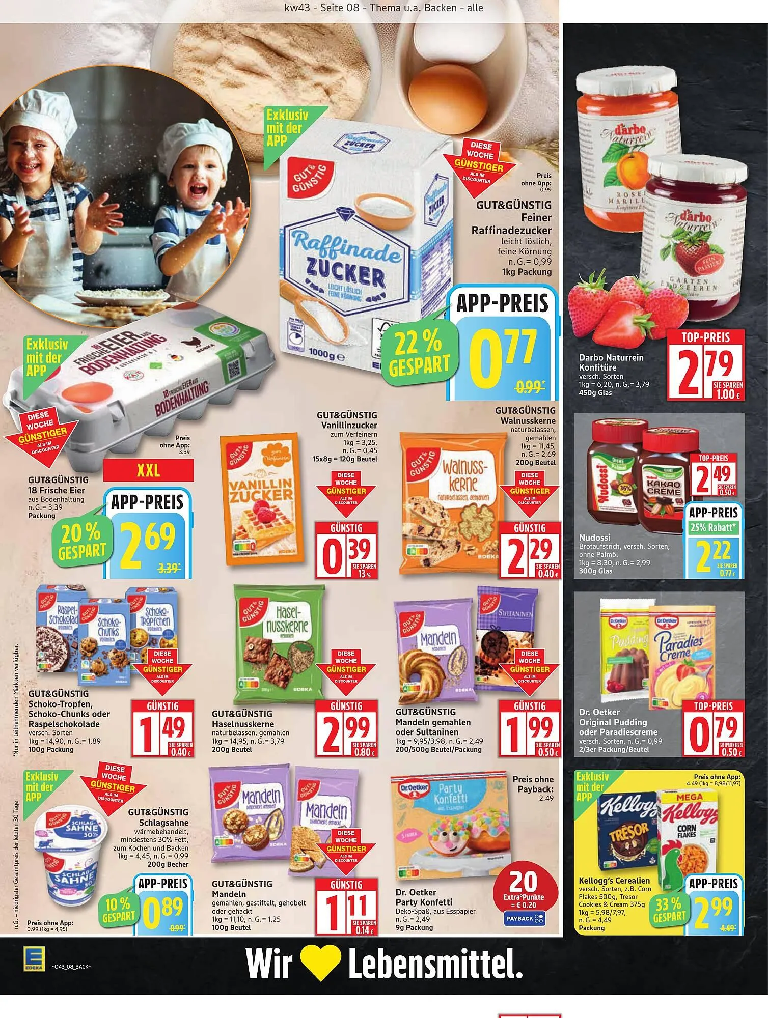 Edeka Prospekt von 20. Oktober bis 25. Oktober 2025 - Prospekt seite 8