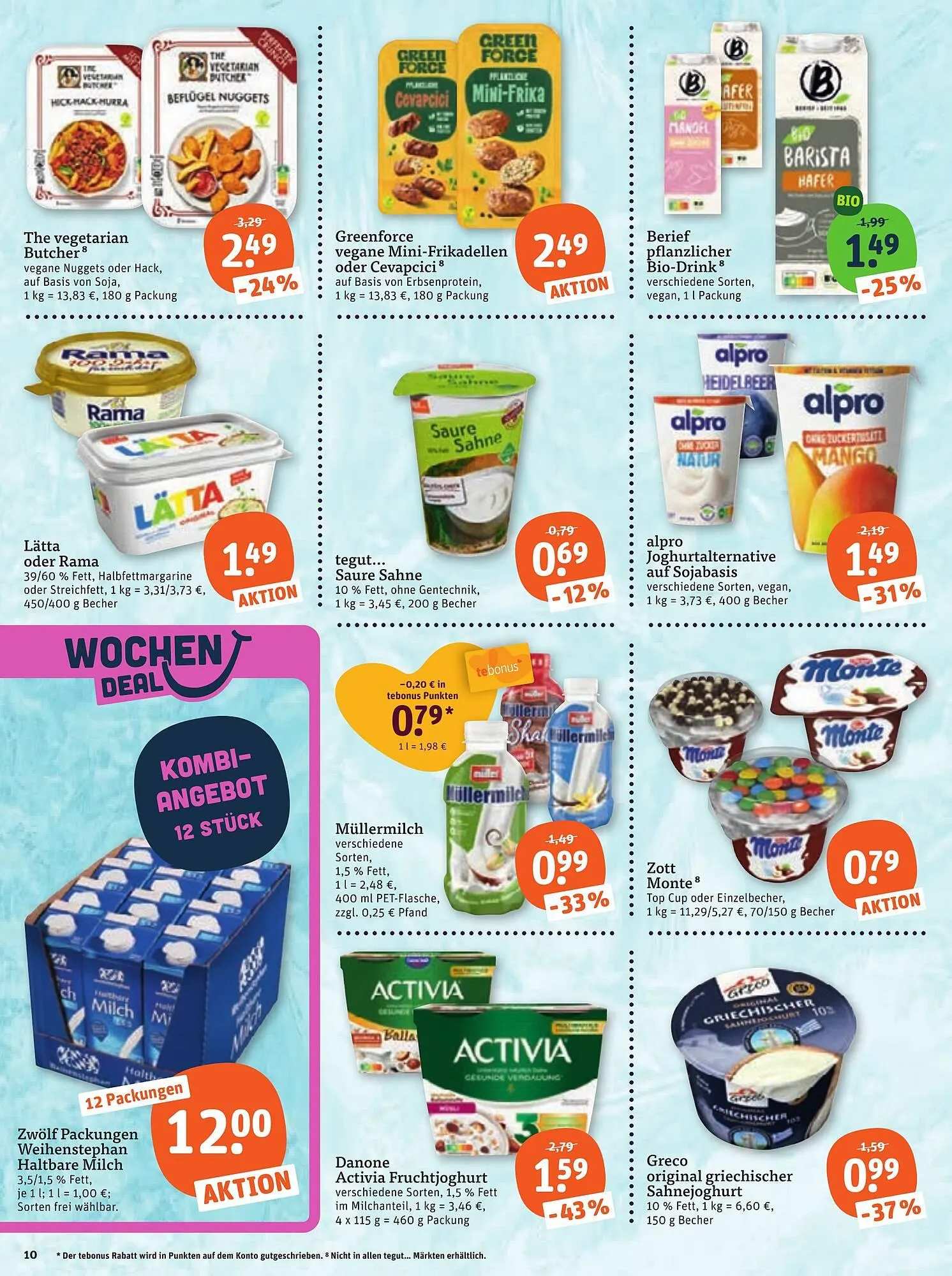 Tegut Prospekt von 6. April bis 11. April 2026 - Prospekt seite 12