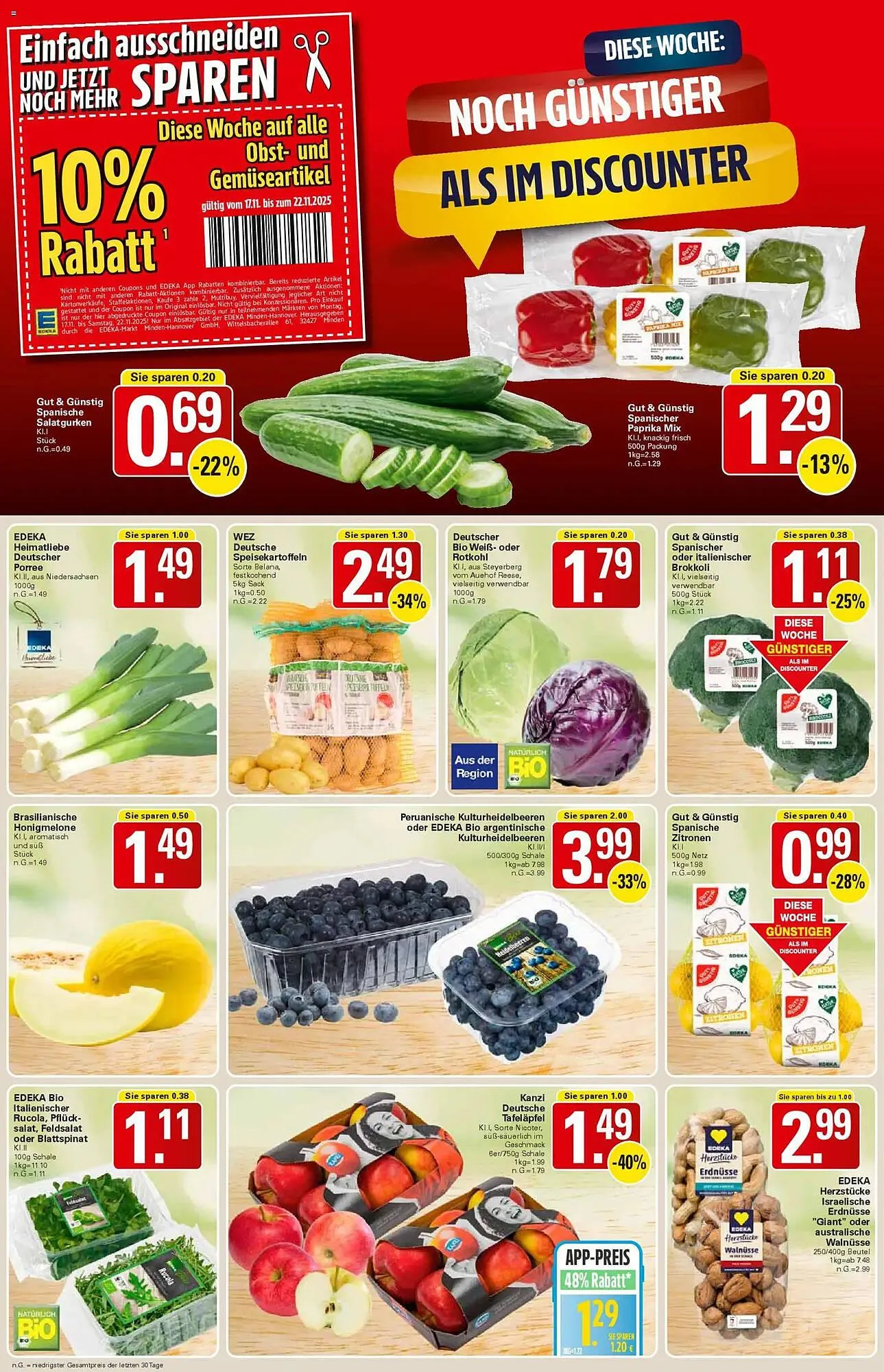 WEZ Prospekt von 17. November bis 22. November 2025 - Prospekt seite 4