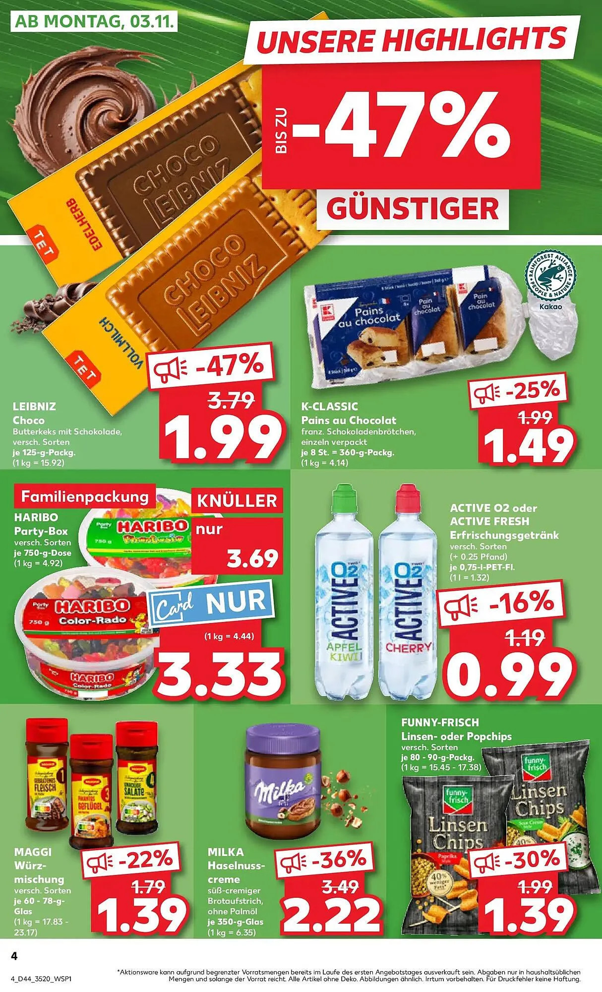 Kaufland Prospekt von 2. November bis 5. November 2025 - Prospekt seite 4