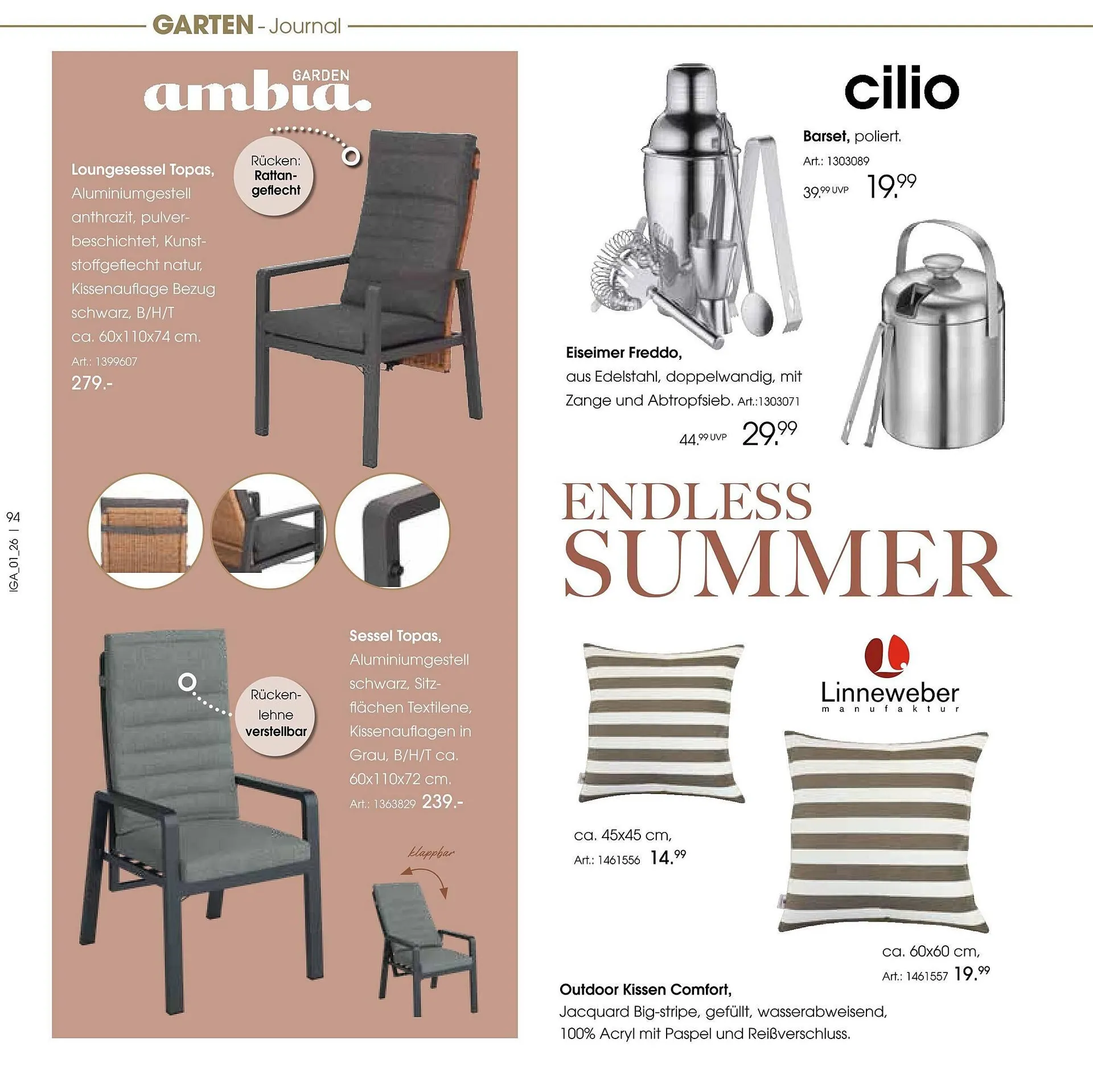 Zurbrüggen Prospekt von 17. März bis 31. August 2026 - Prospekt seite 94