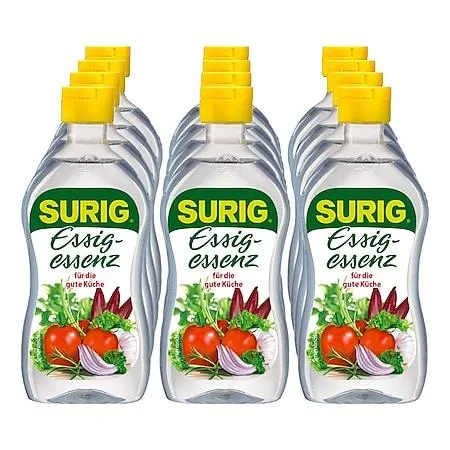 Surig Essig-Essenz weiss 400 g, 12er Pack
