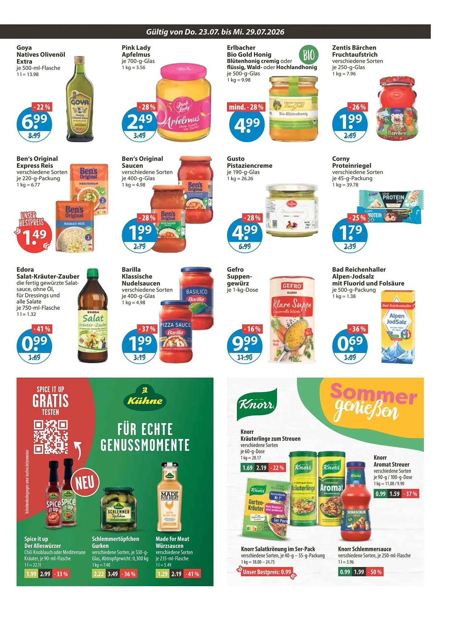 V Markt Prospekt von 23. Juli bis 30. Juli 2026 - Prospekt seite 7