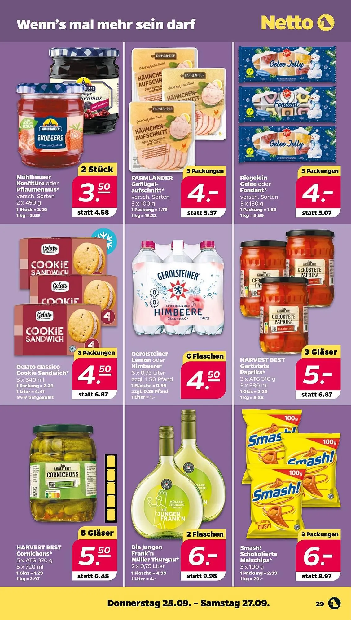 NETTO Prospekt von 22. September bis 27. September 2025 - Prospekt seite 29