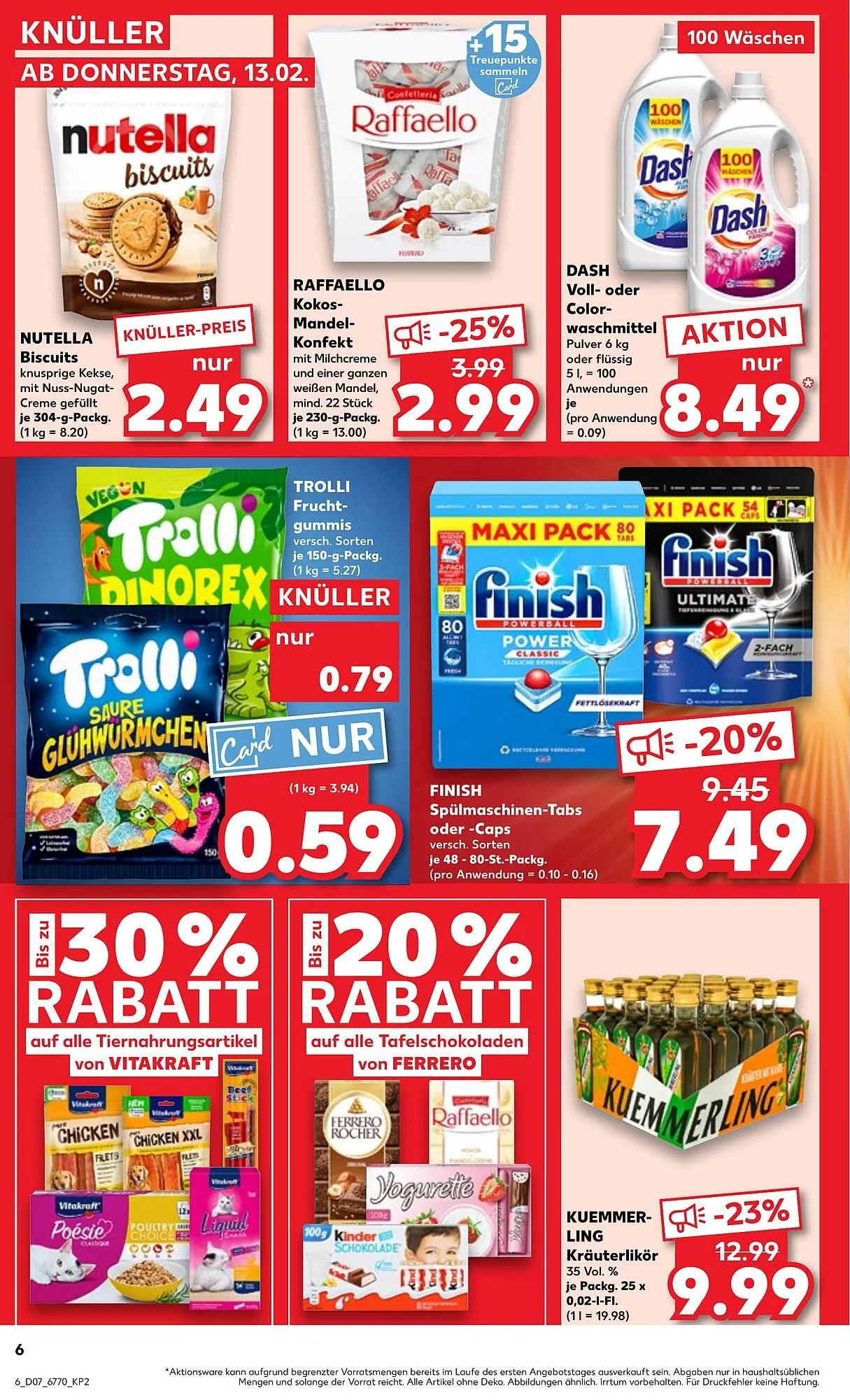 Kaufland Prospekt von 13. Februar bis 19. Februar 2025 - Prospekt seite 6