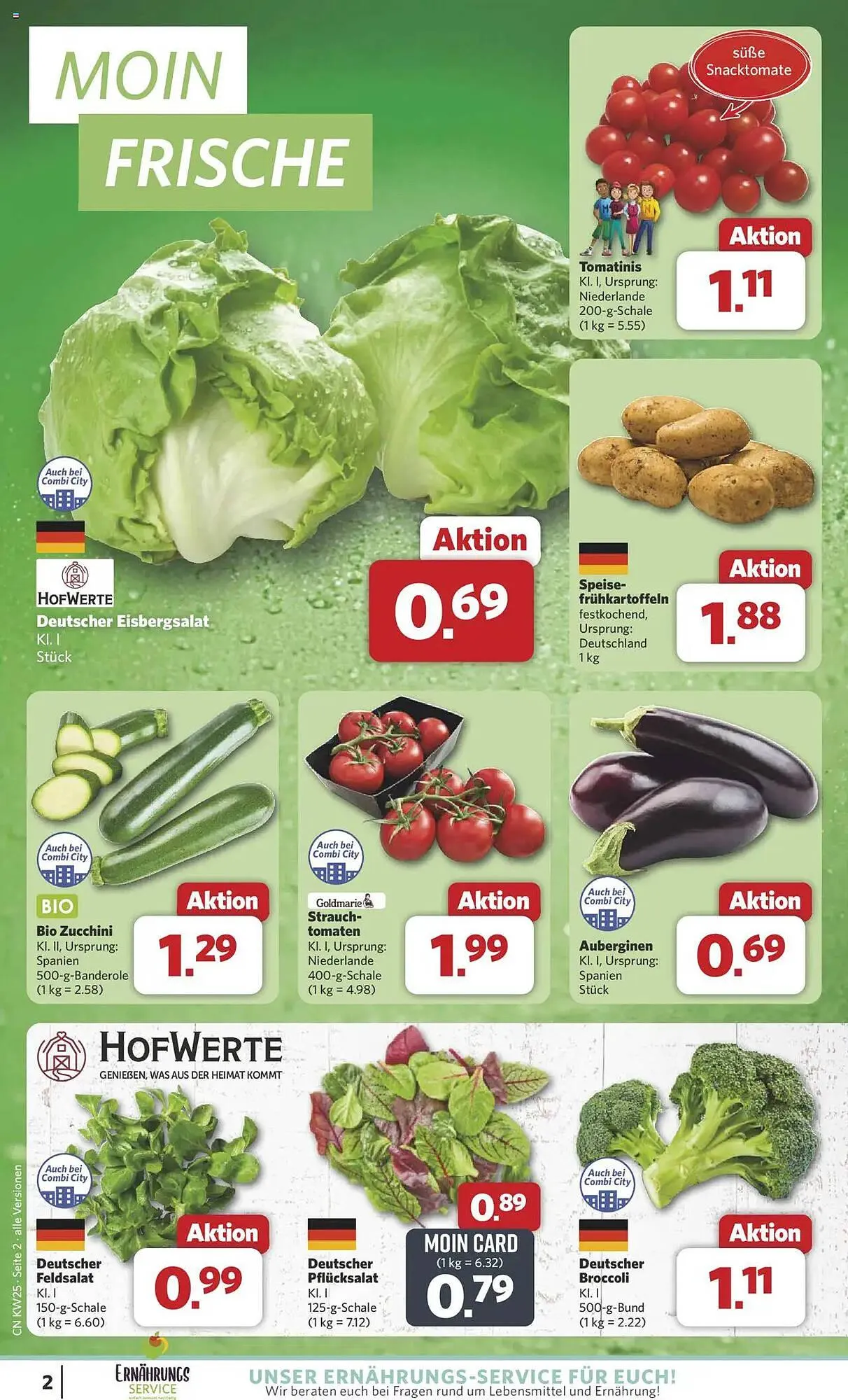 Combi Prospekt von 16. Juni bis 21. Juni 2025 - Prospekt seite 2