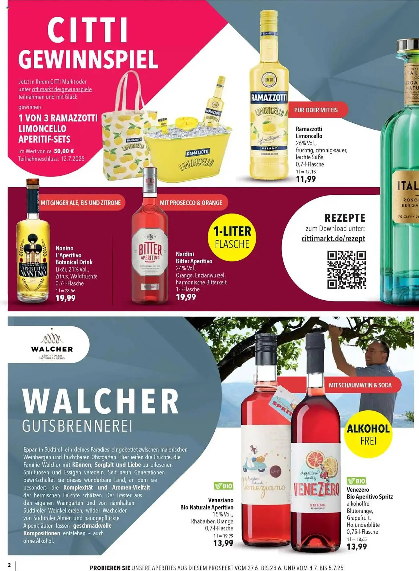 CITTI Markt Prospekt von 25. Juni bis 8. Juli 2025 - Prospekt seite 2