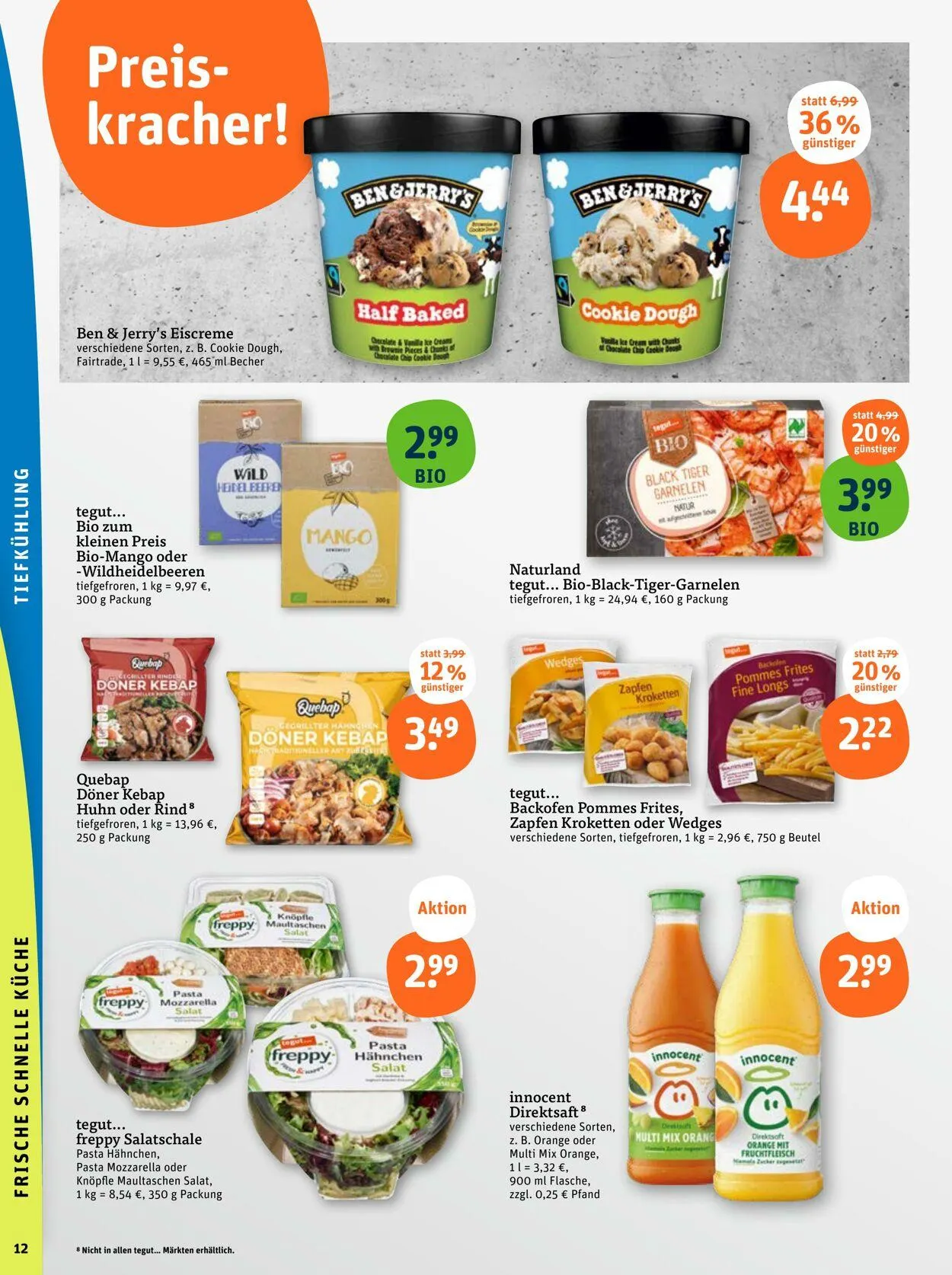 Tegut Aktueller Prospekt von 30. Juni bis 6. Juli 2025 - Prospekt seite 14