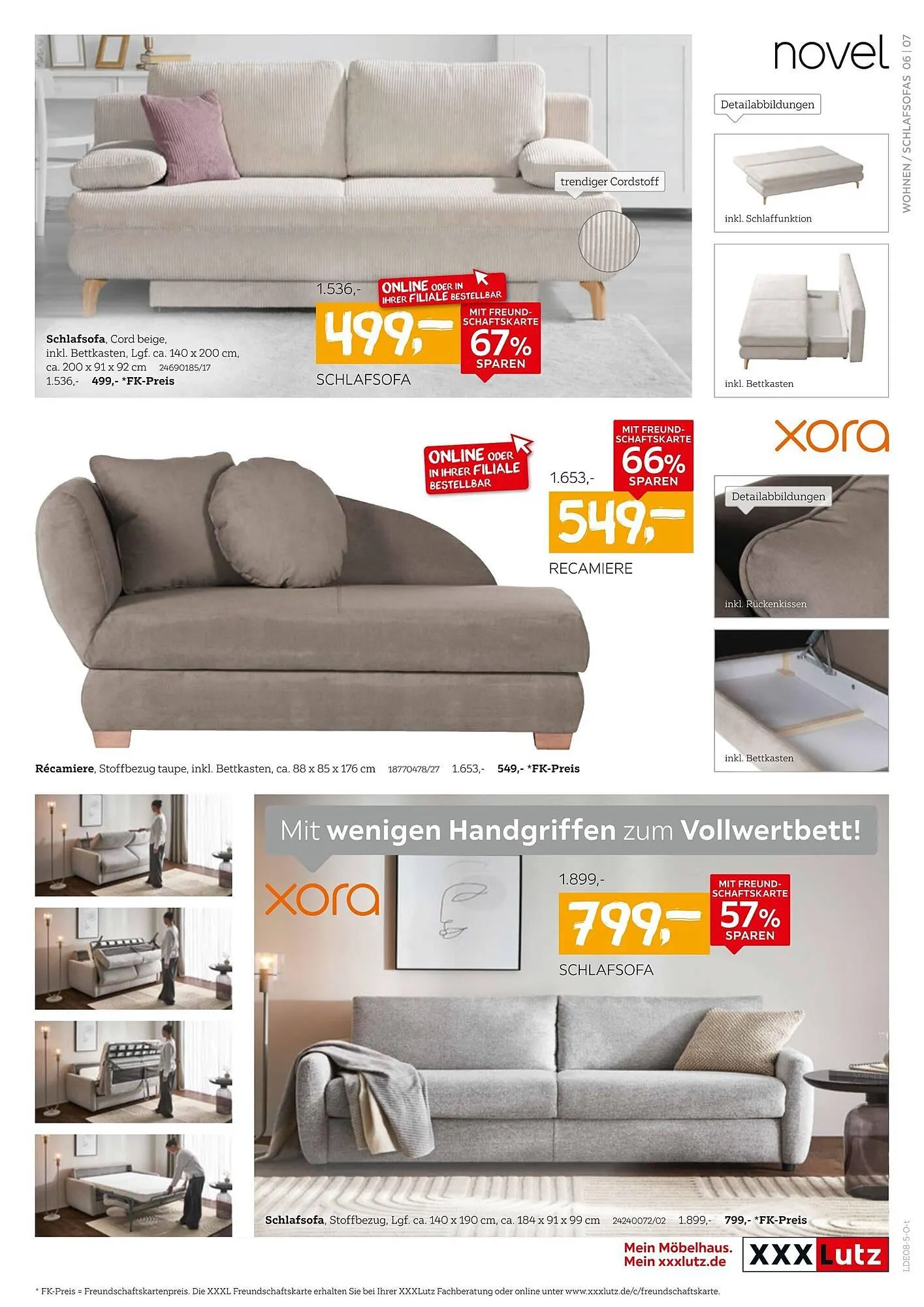 XXXLutz Prospekt von 4. August bis 17. August 2025 - Prospekt seite 7