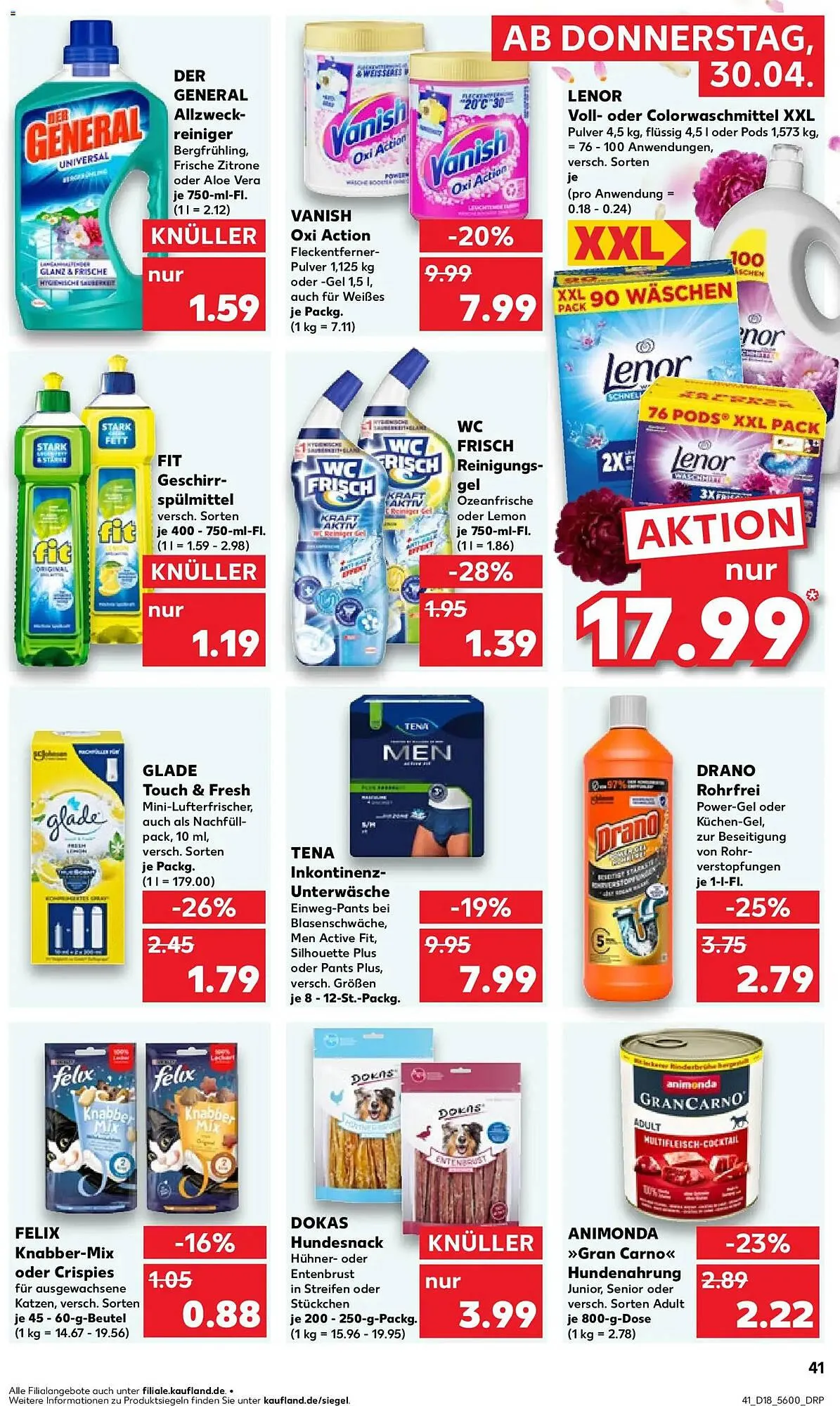 Kaufland Prospekt von 30. April bis 6. Mai 2026 - Prospekt seite 41