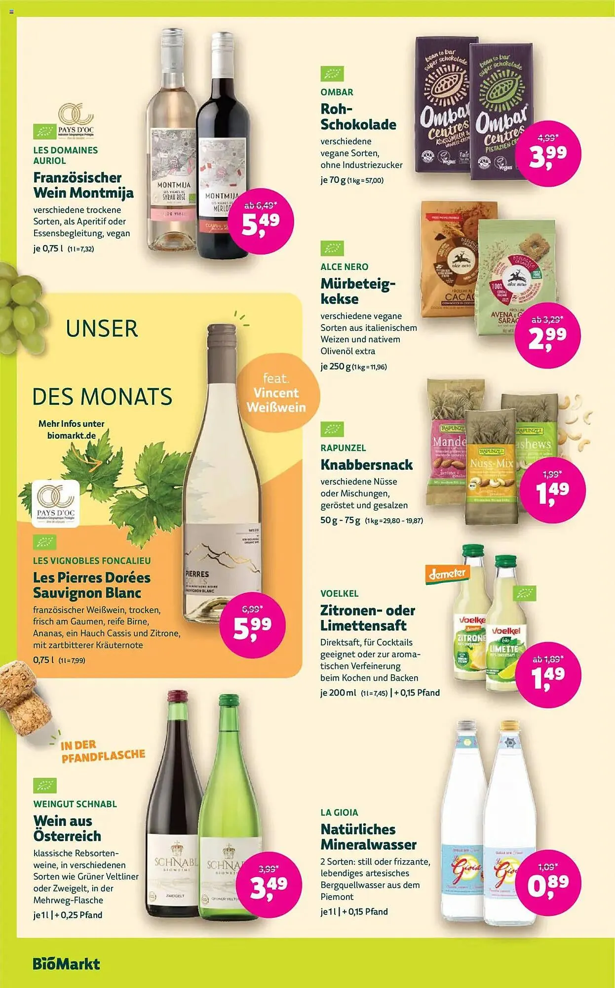 Biomarkt Prospekt von 4. Juni bis 17. Juni 2025 - Prospekt seite 10