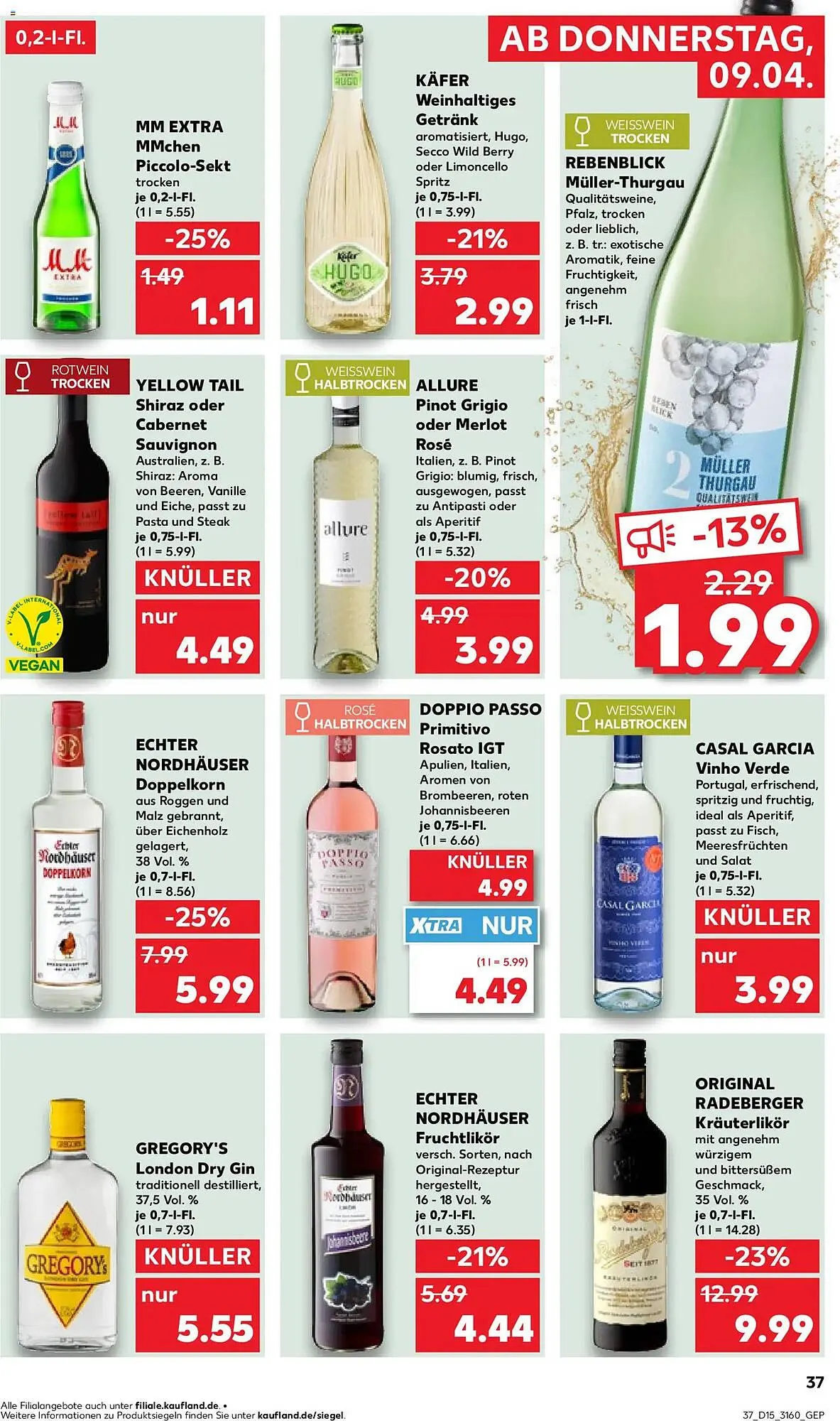 Kaufland Prospekt von 9. April bis 15. April 2026 - Prospekt seite 37
