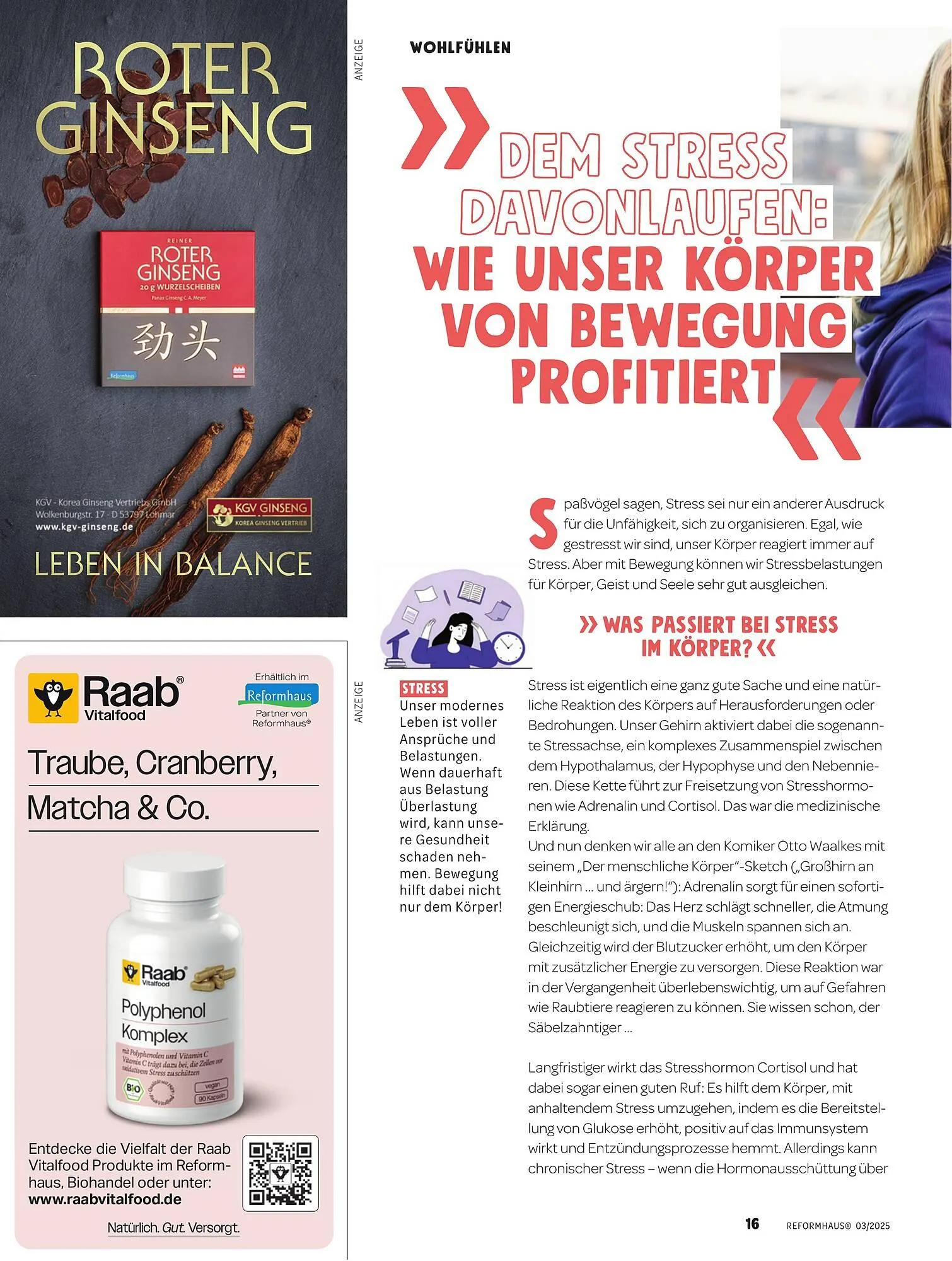 Reformhaus Prospekt von 1. März bis 31. März 2025 - Prospekt seite 16