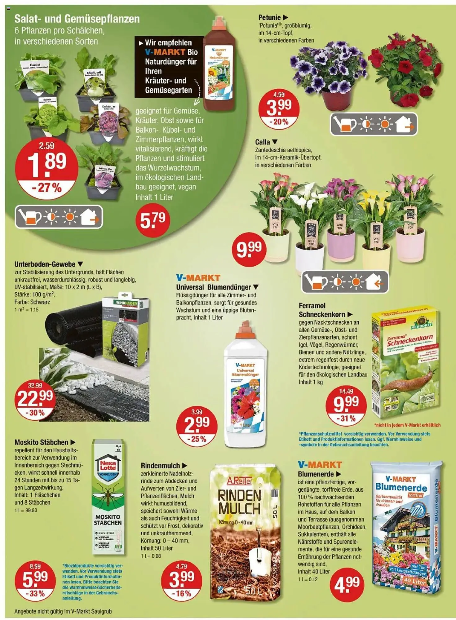 V Markt Prospekt von 24. April bis 30. April 2025 - Prospekt seite 20
