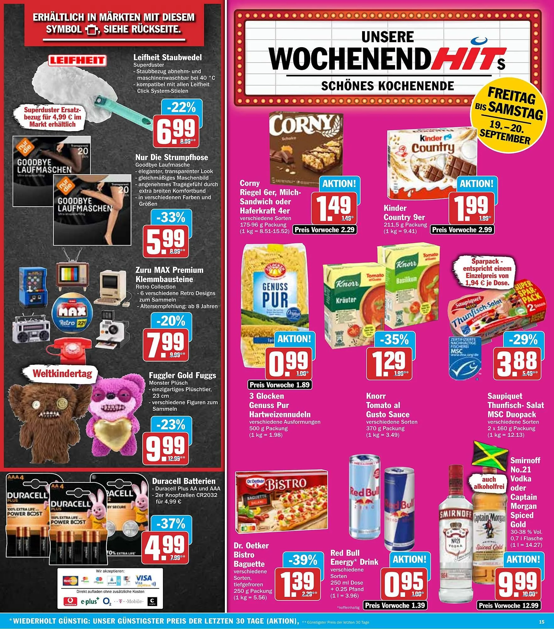 HIT Prospekt von 15. September bis 20. September 2025 - Prospekt seite 15