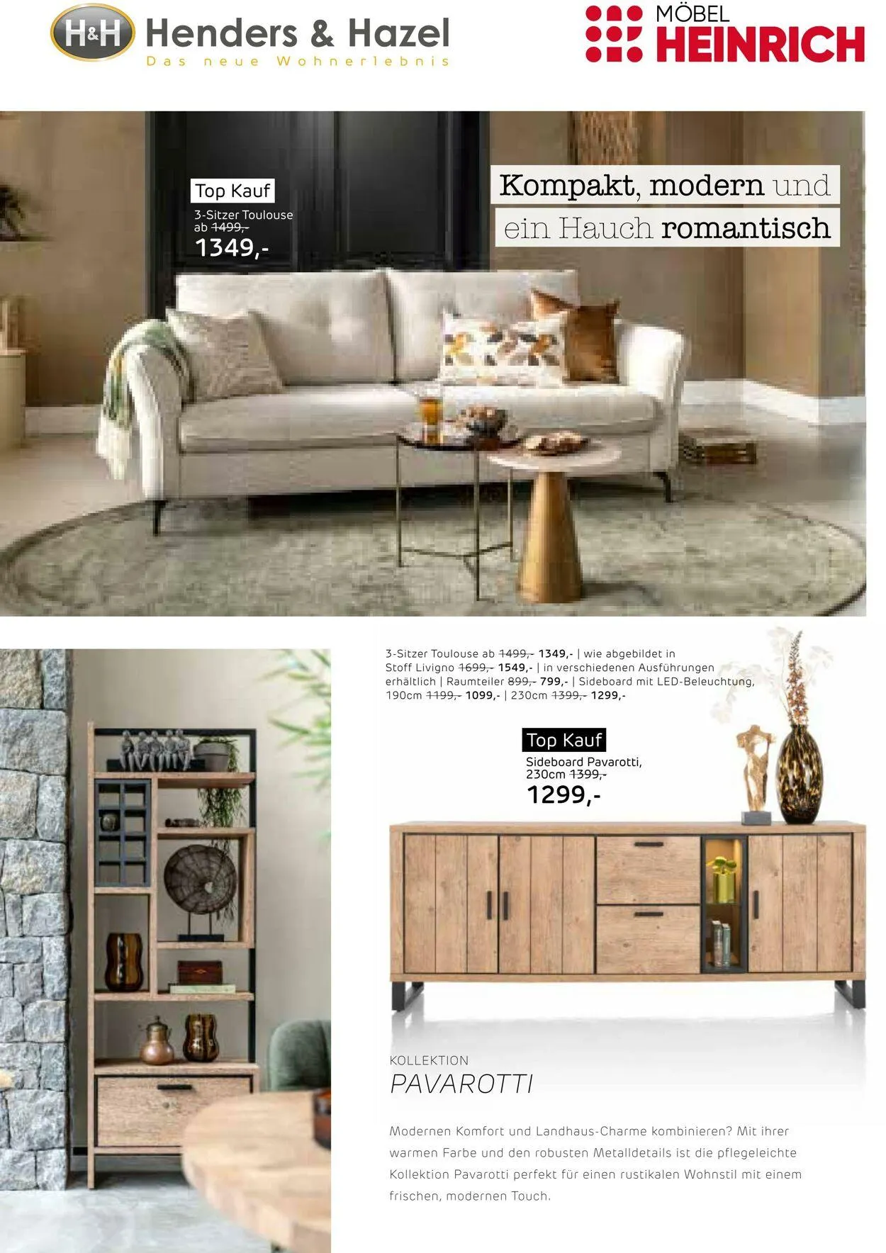 Möbel Heinrich Aktueller Prospekt von 1. September bis 2. November 2025 - Prospekt seite 6